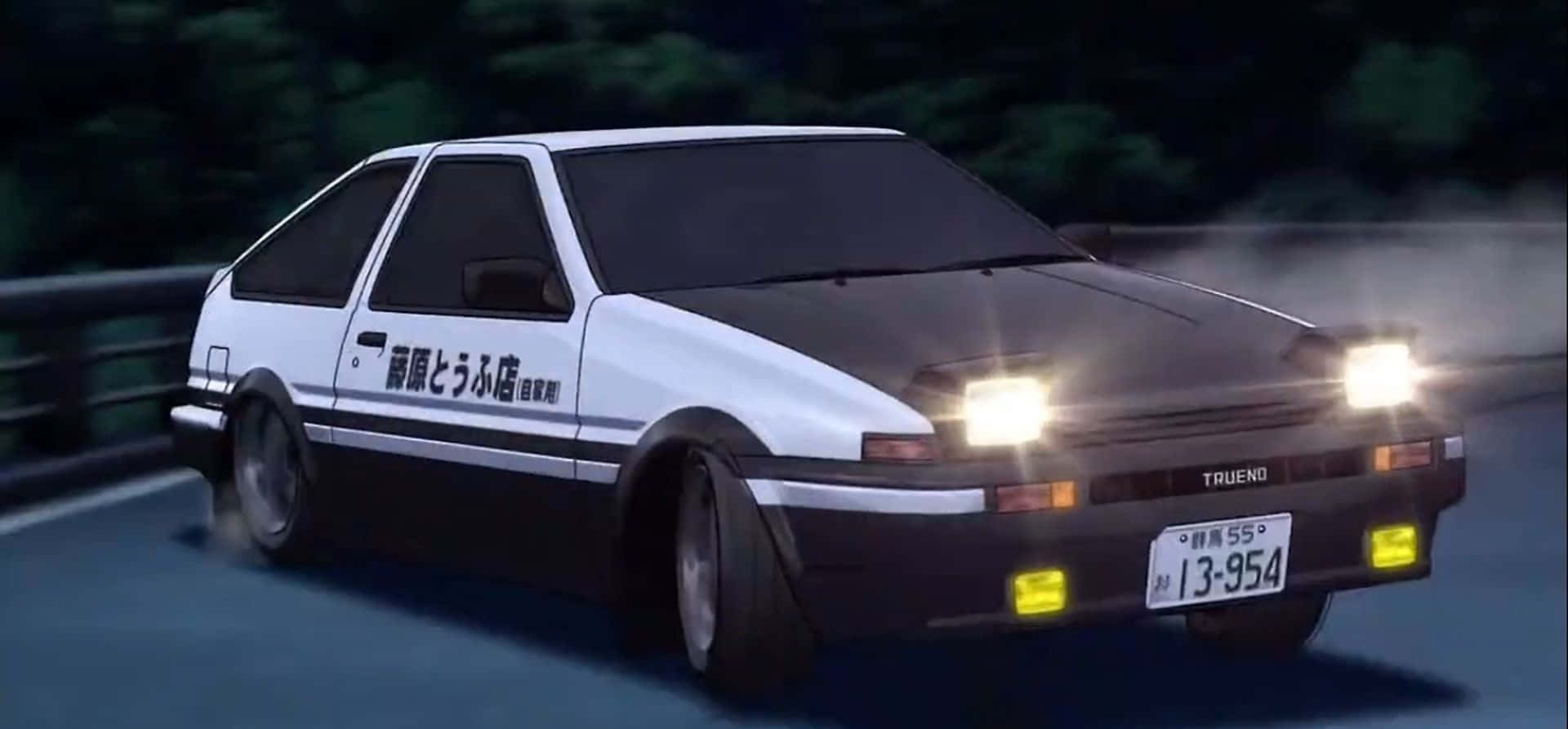 Toyota AE86 Bright Headlights Initial D