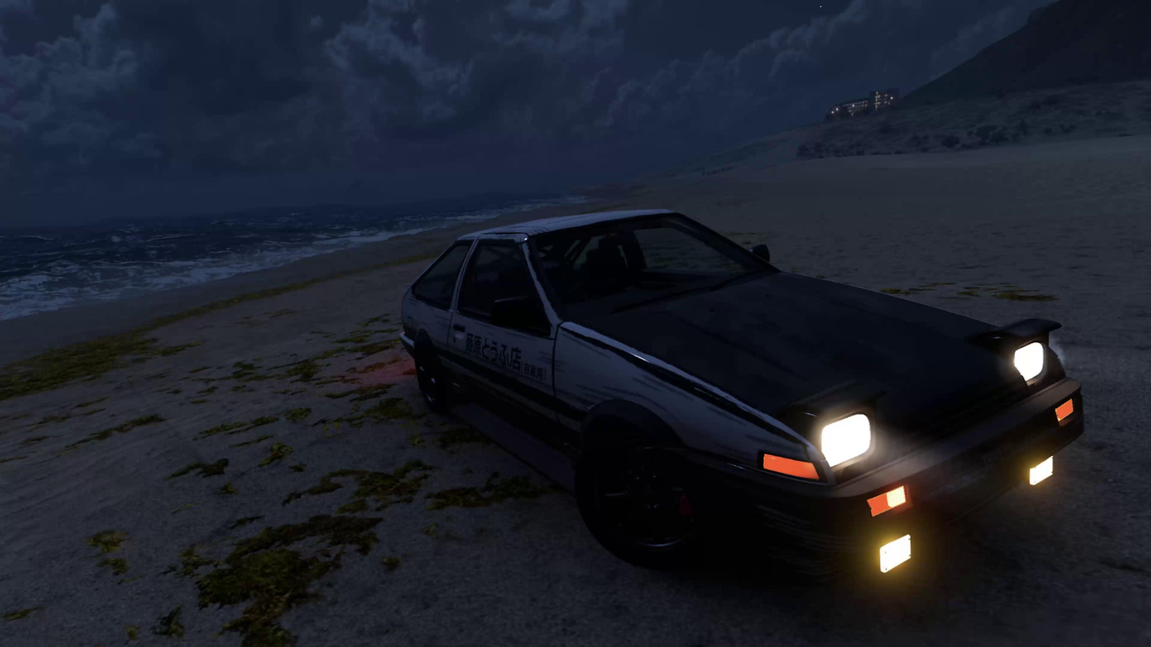 Toyota AE86 Initial D Live Wallpaper