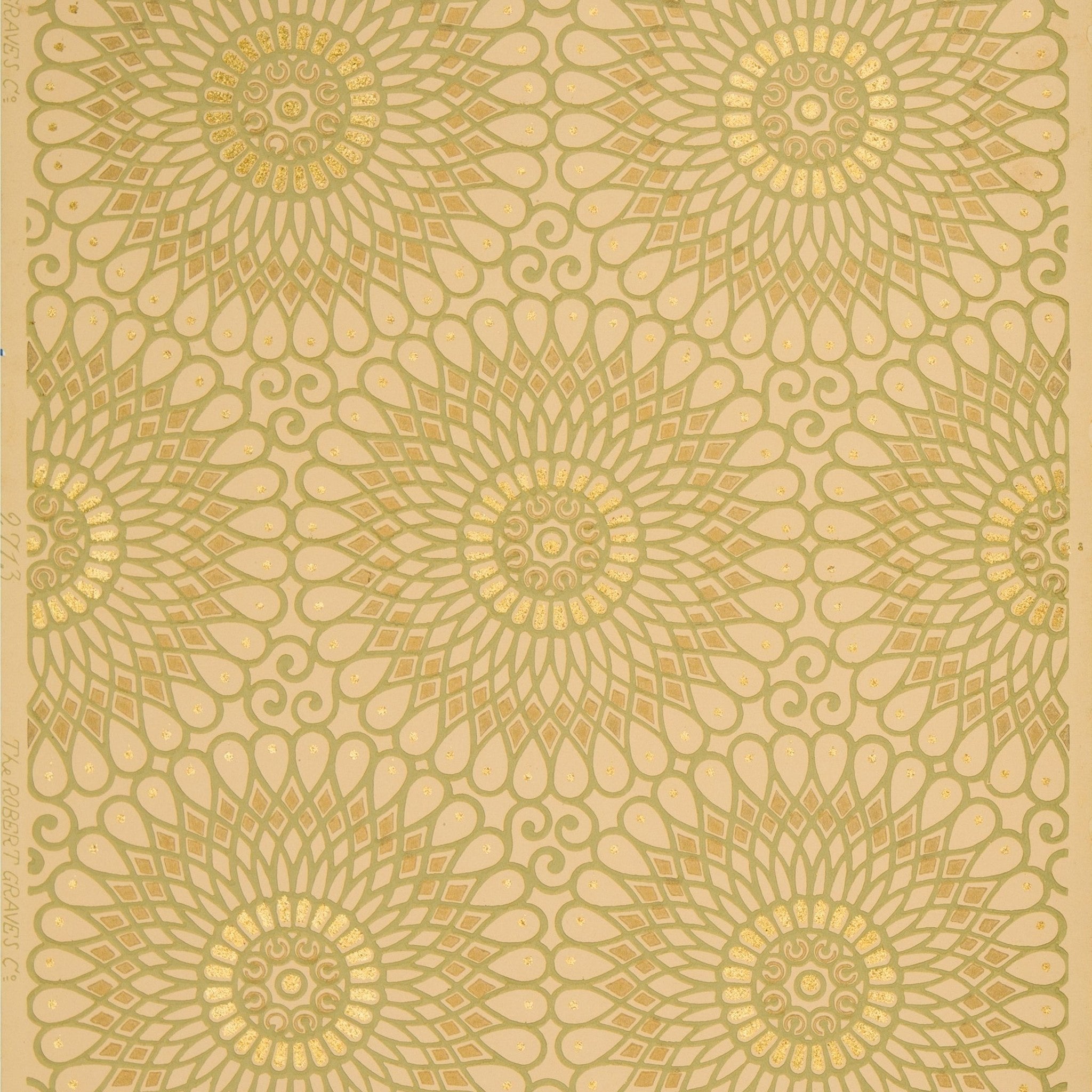 Spirographic Filigree Circles