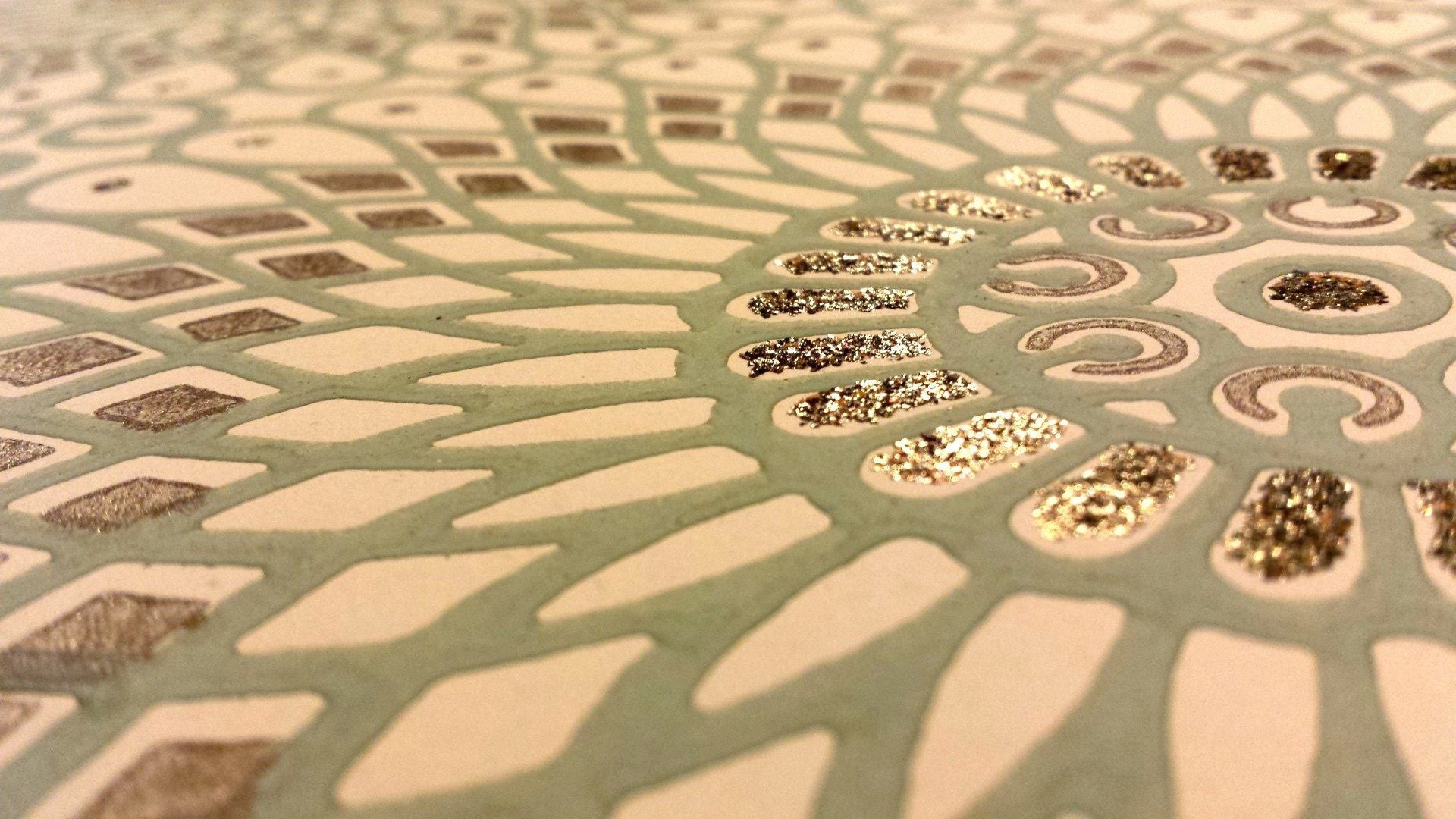 Spirographic Filigree Circles