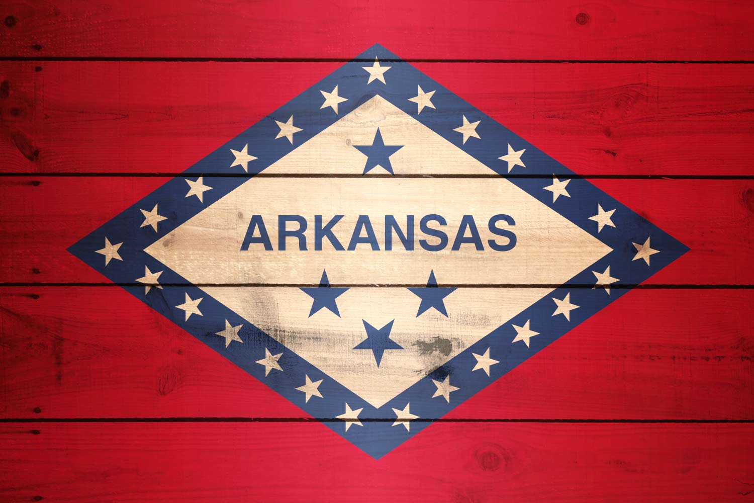 Flag of Arkansas Texture
