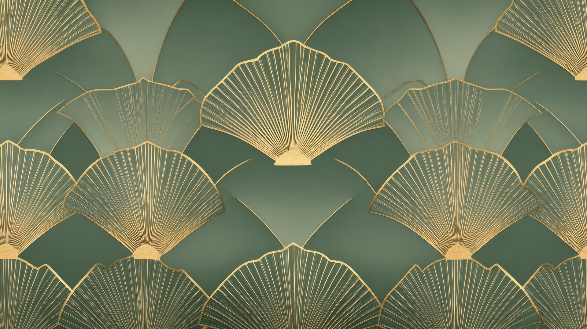 4K HD Wallpaper: gold filigree patterns