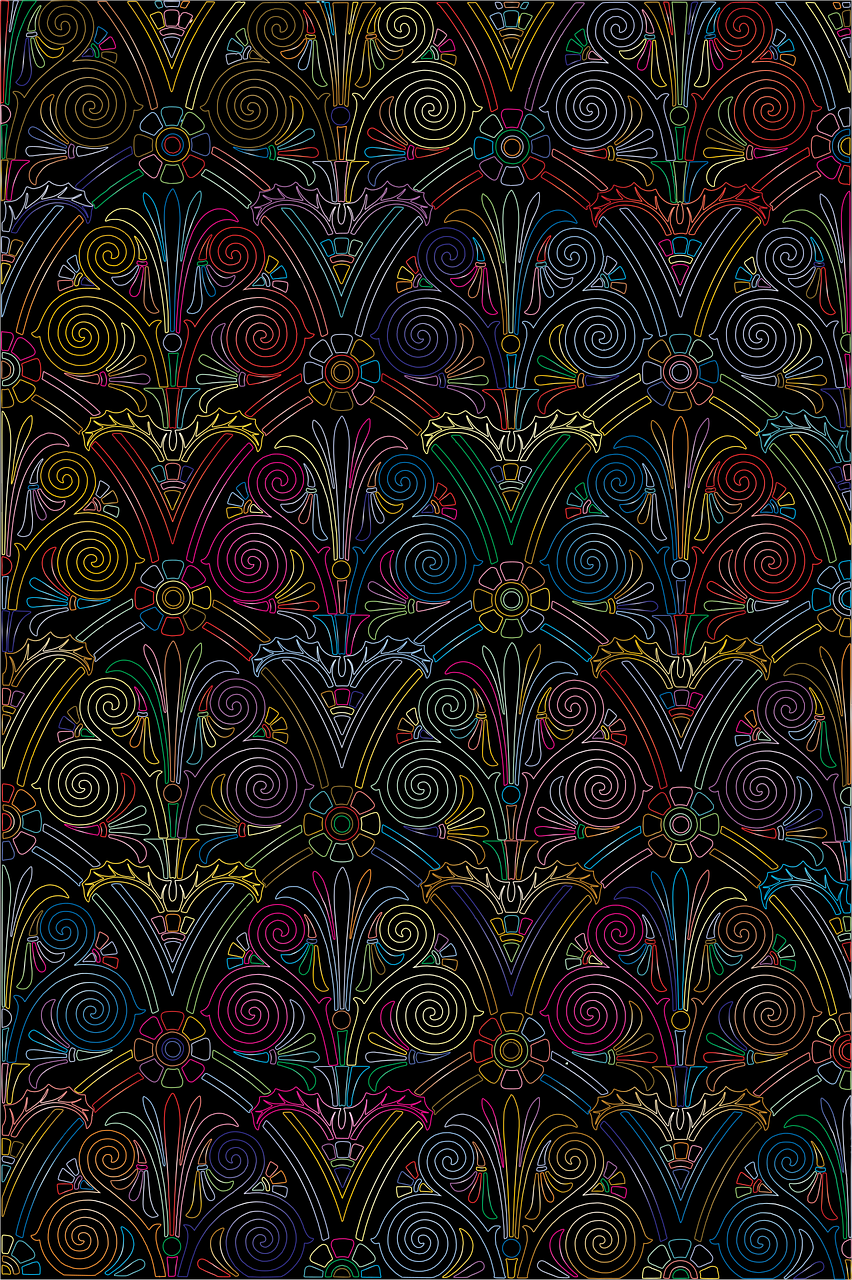 Download Filigree, Spirals, Pattern