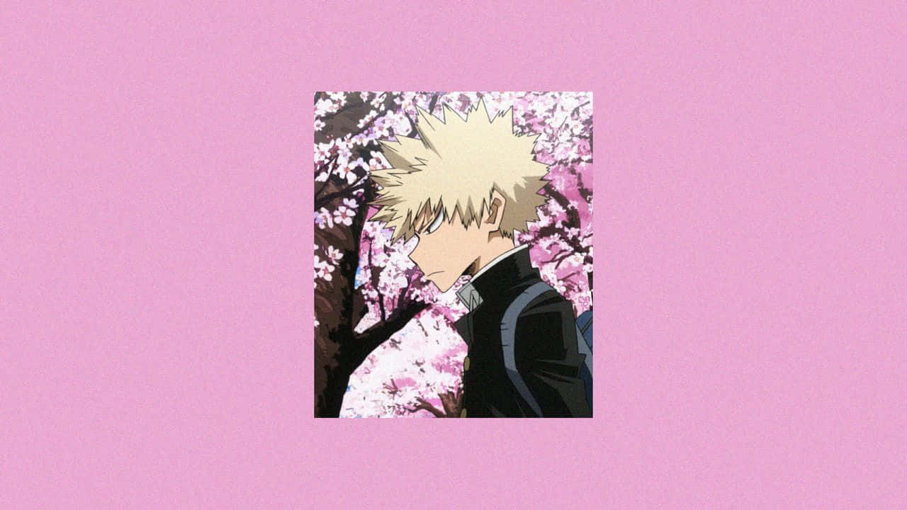 Download Bakugou Aesthetic Desktop Pink