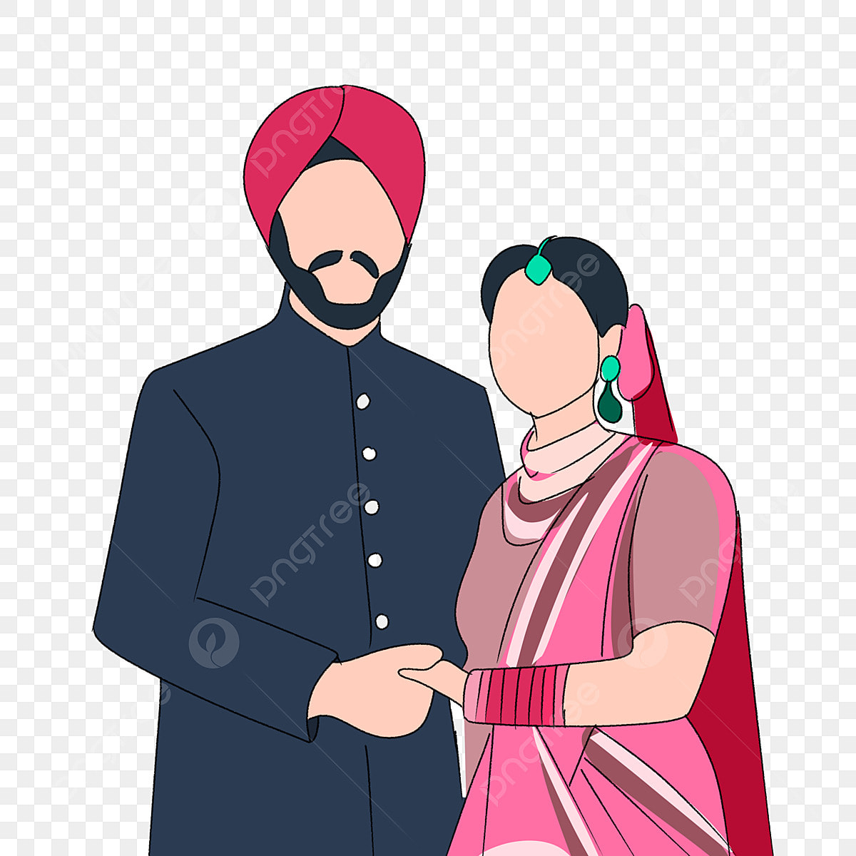 Punjabi Wedding Couple, Wedding Couple