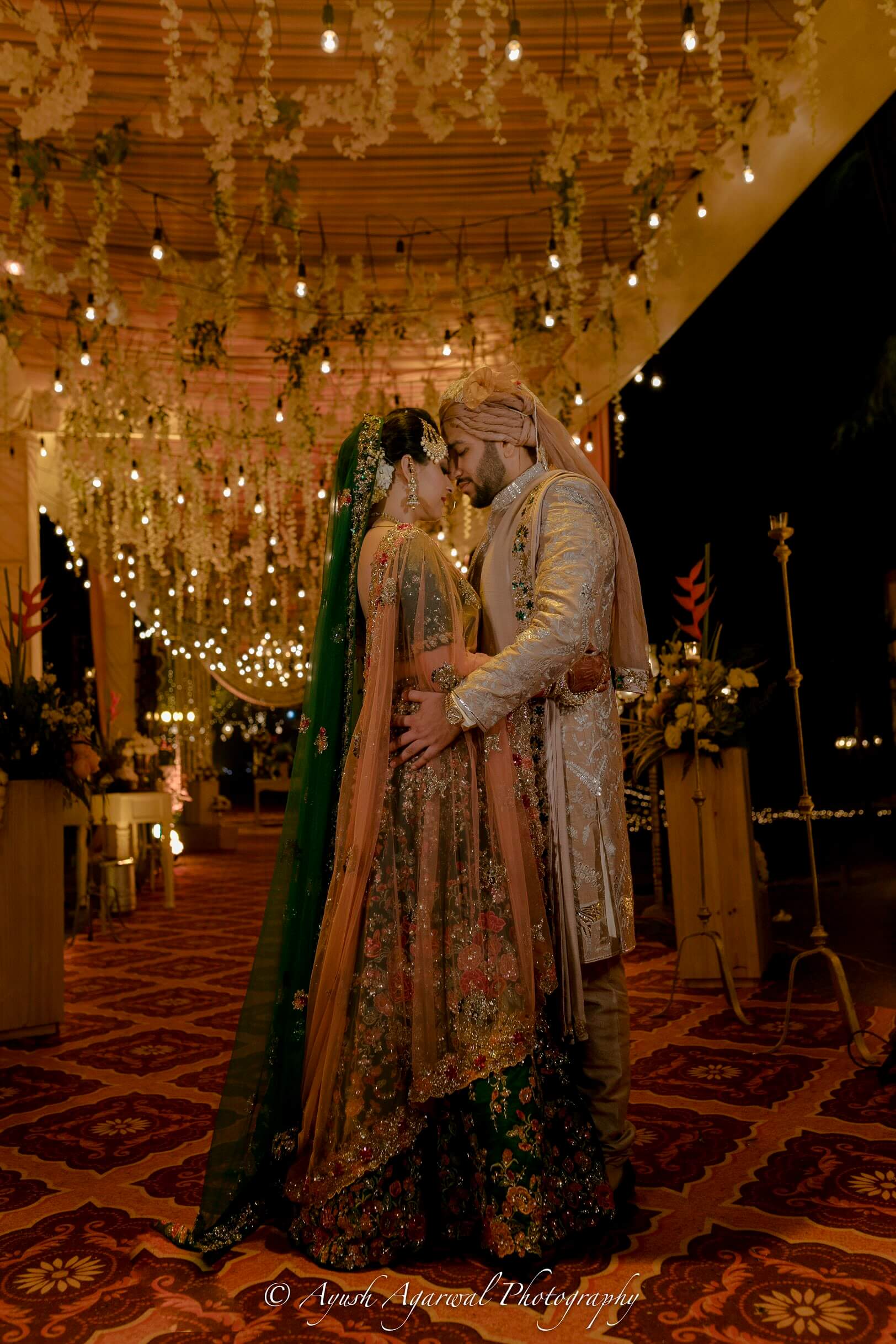 Romantic Punjabi Couple Portrait