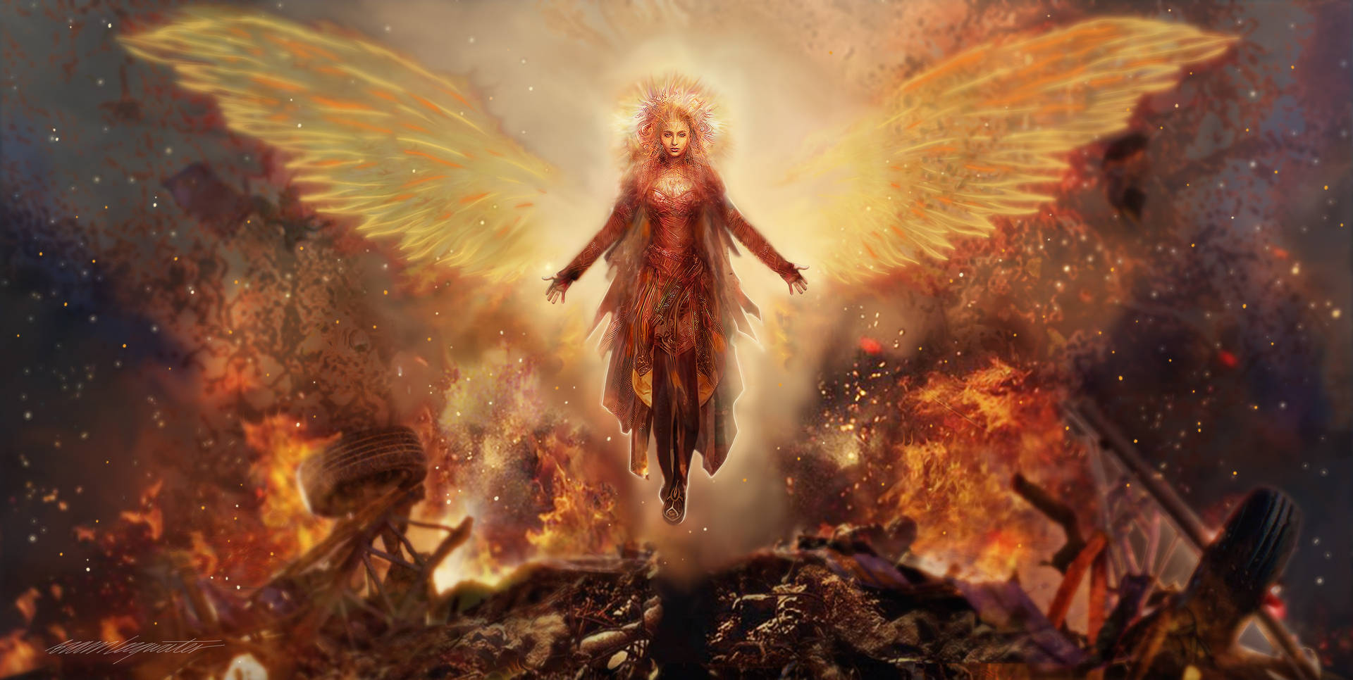 Download Bewitching Angel With Fire