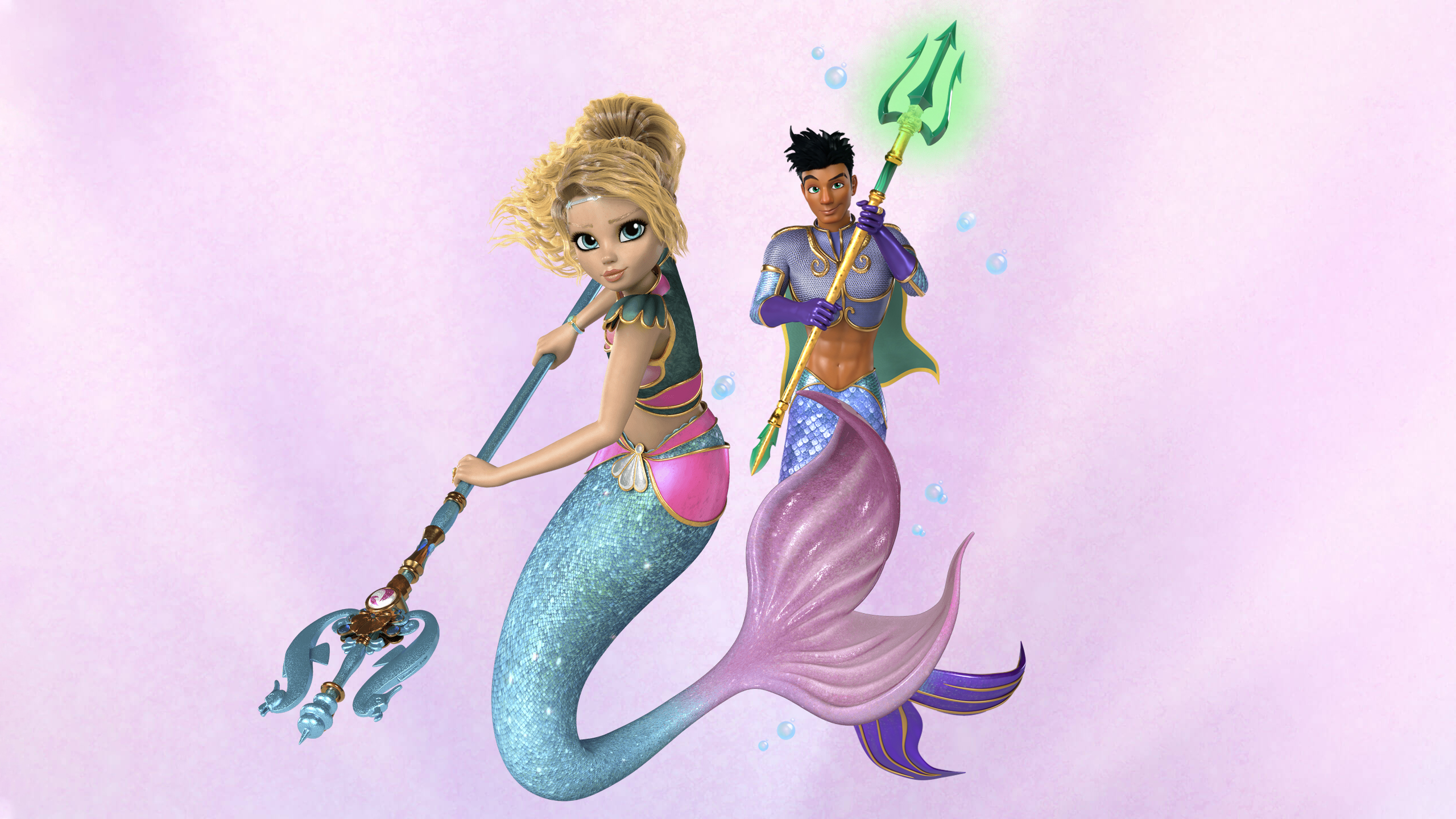 Mermaid Magic HD desktop wallpaper