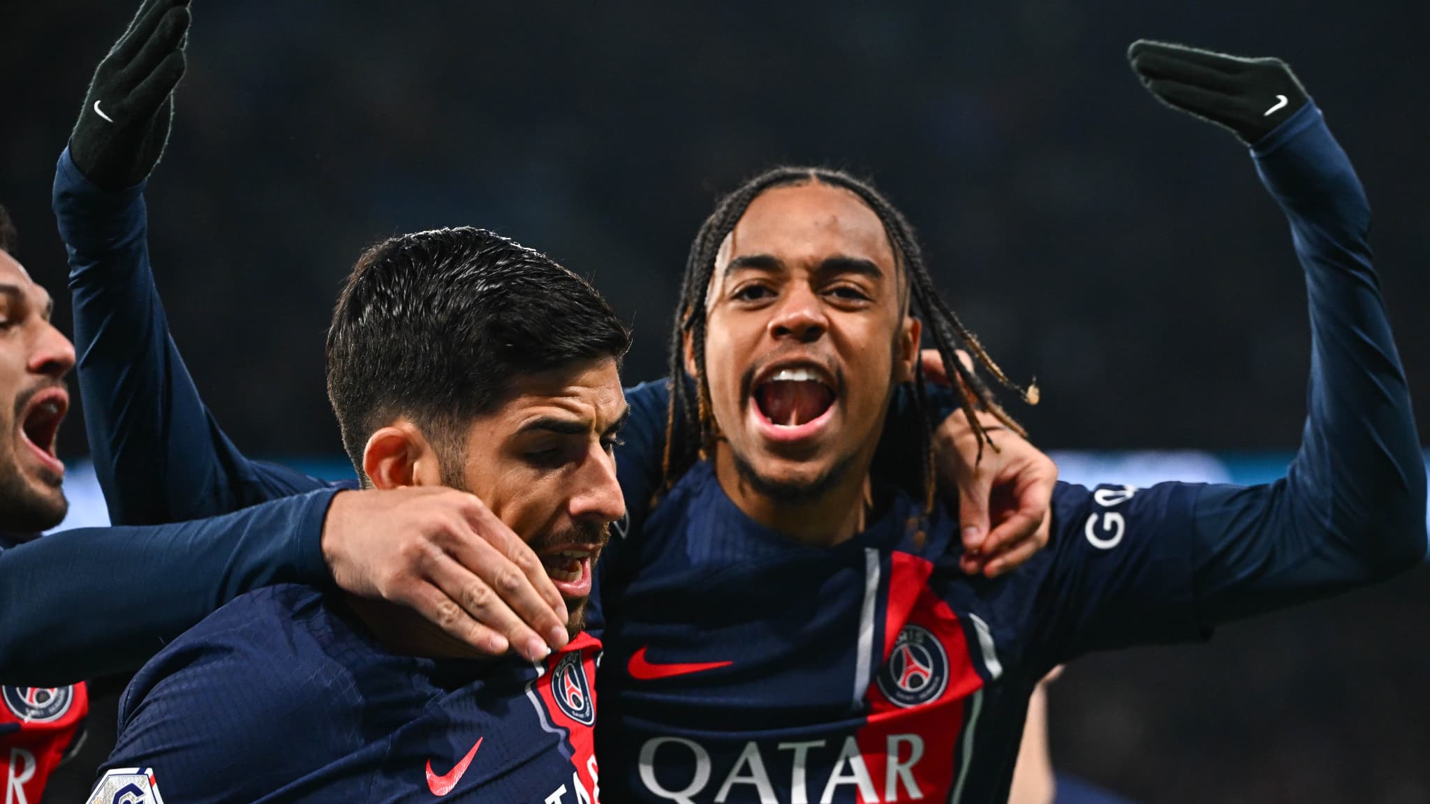 High-Quality Psg : Le Soulagement De Bradley Barcola Moment for Mobile High-Quality Psg : Le Soulagement De Bradley Barcola Moment for Mobile