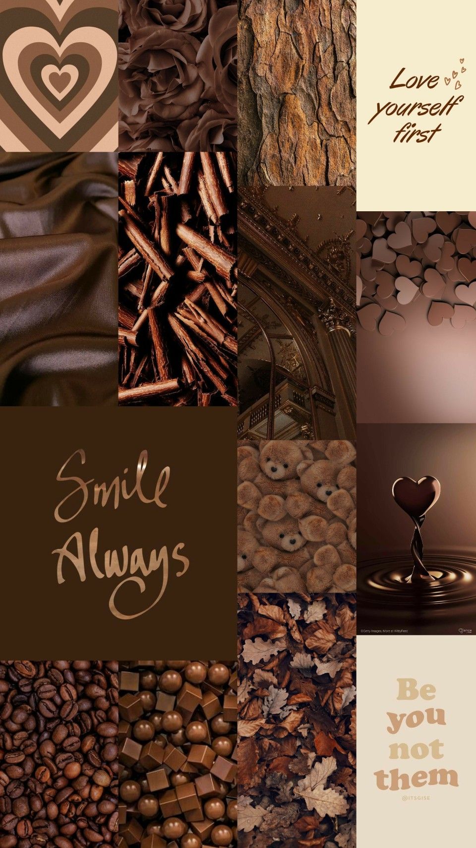 Brown aesthetic wallpaper