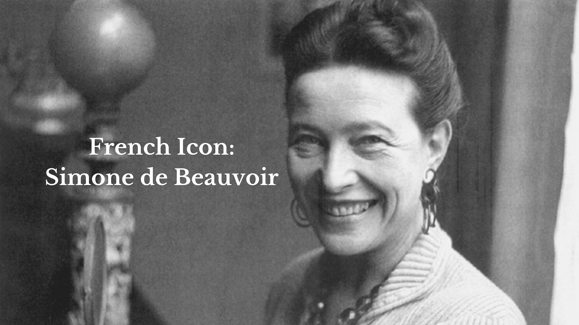 French feminist Icon: Simone de