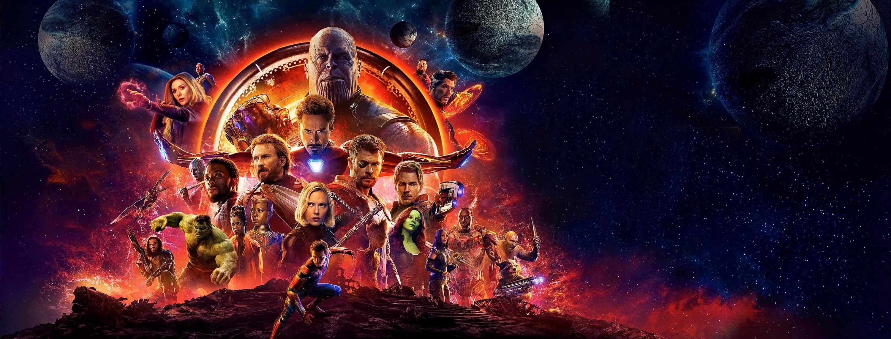 NEW Avengers Infinity War textless