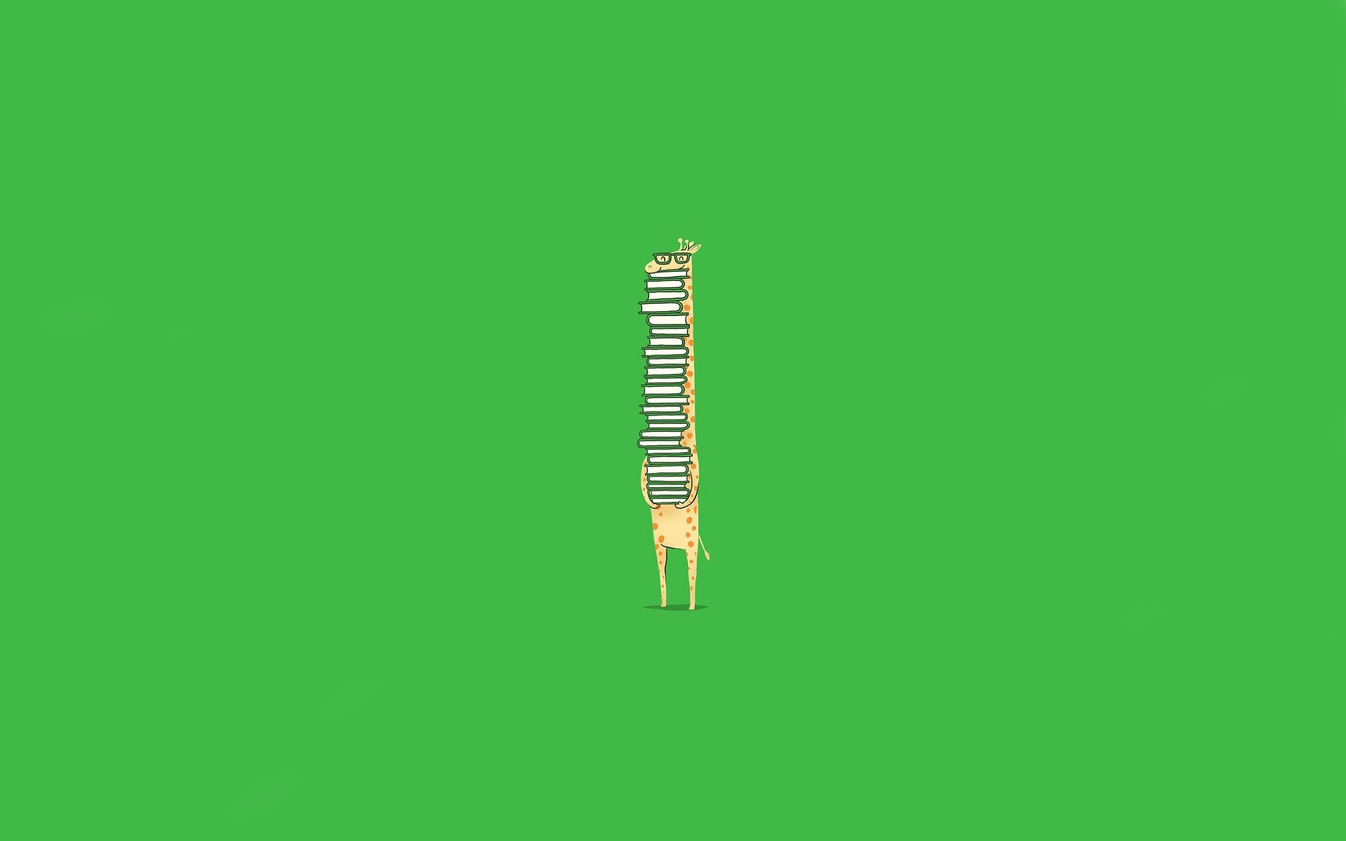 Minimalism Green Background Simple