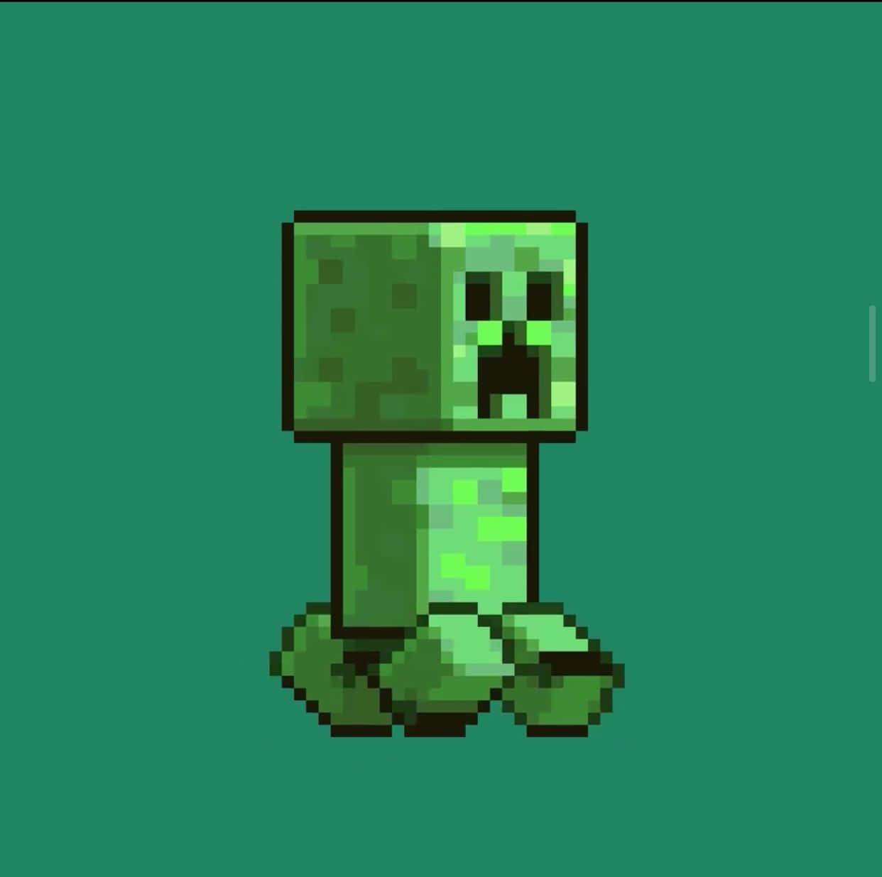 Download Creeper Pixel Art Minecraft