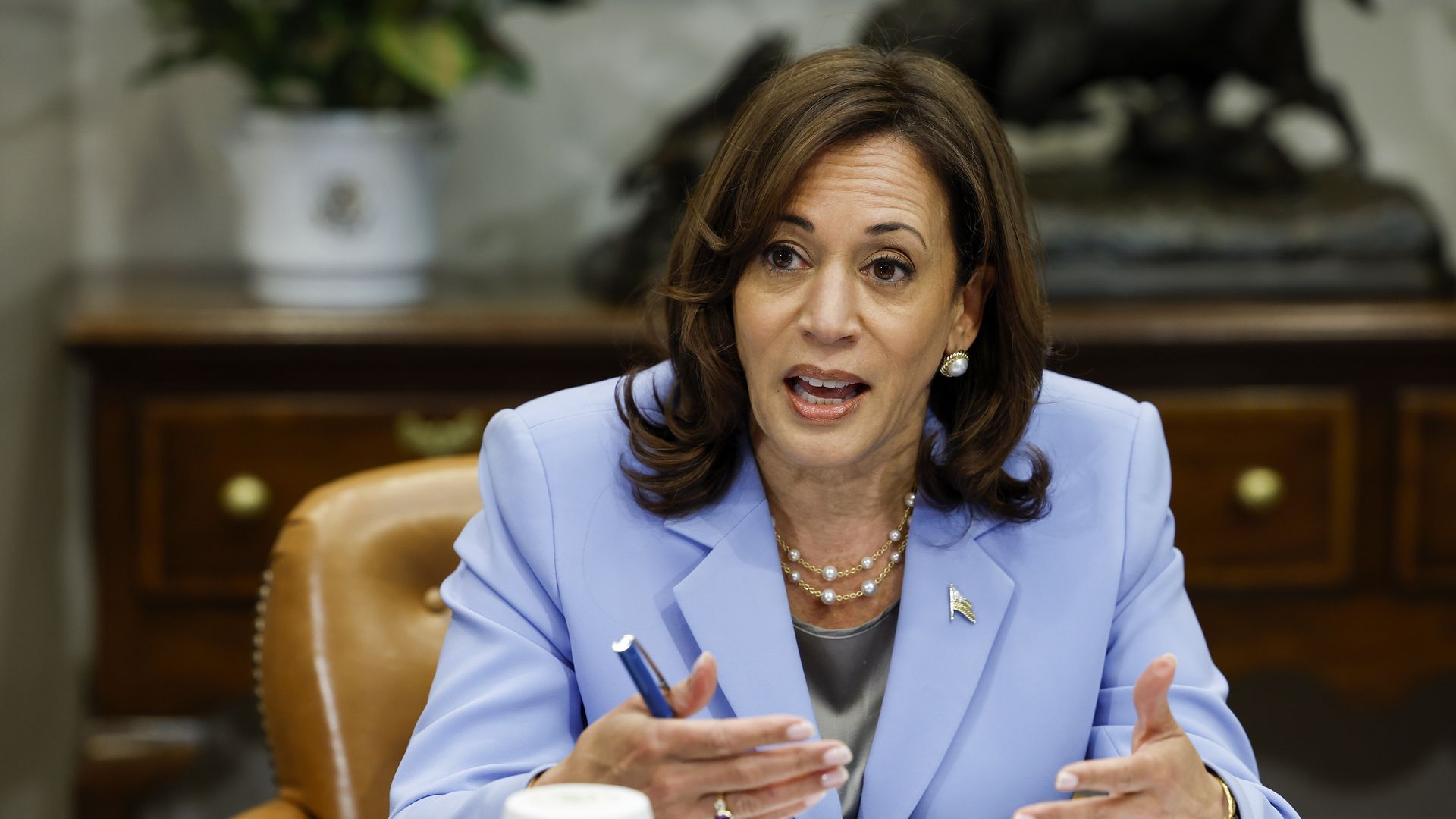 Kamala Harris scared as heck Trump