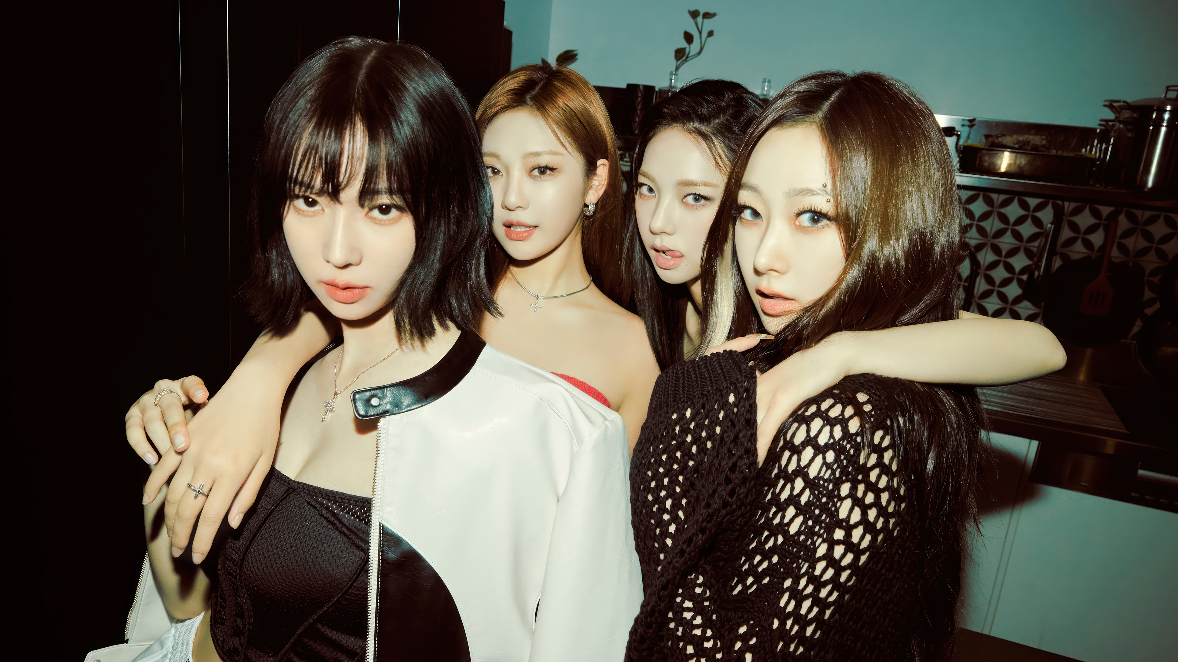 Aespa My World Members Wallpaper 4K HD