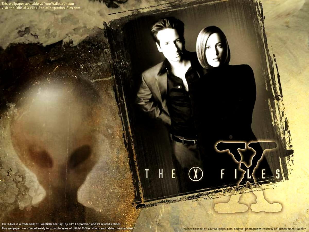 Wallpaper X Files, Smile, Album Cover