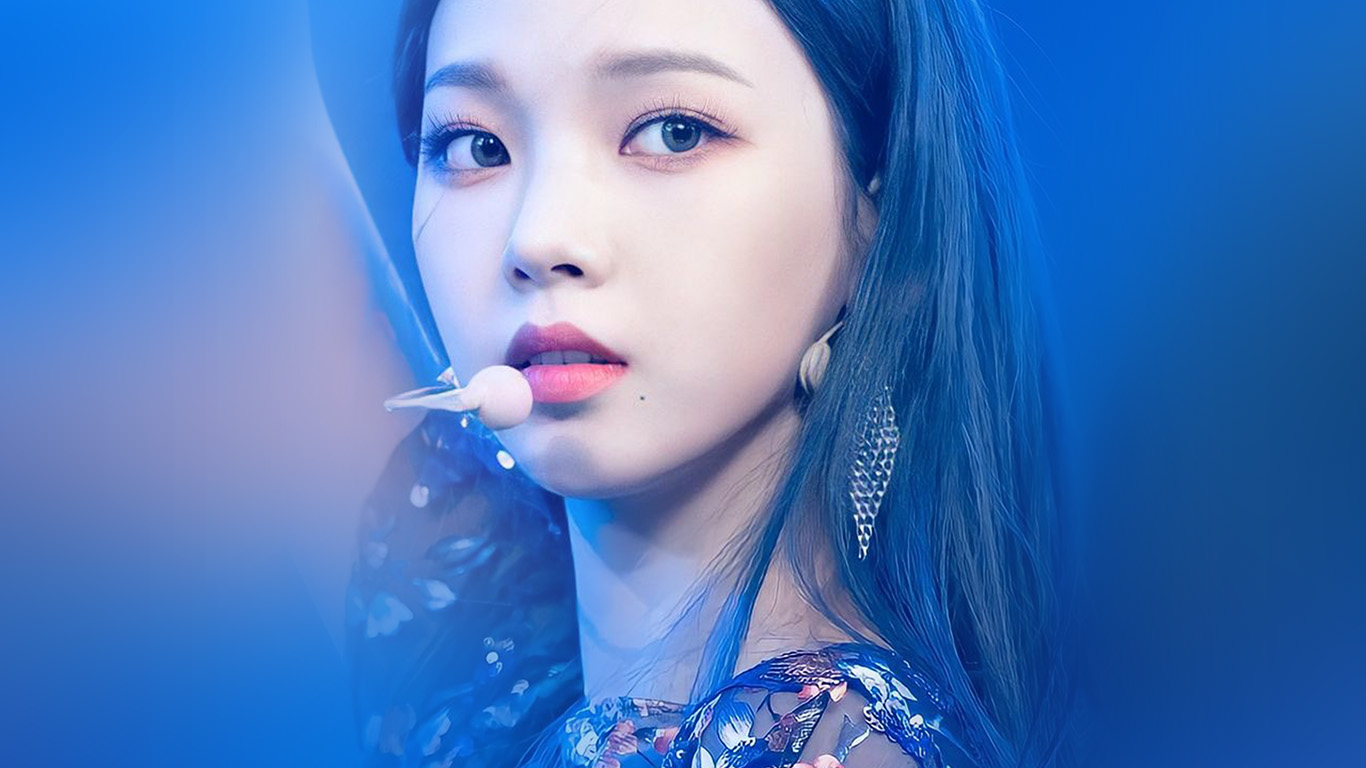 Karina Aespa Girl Blue Kpop
