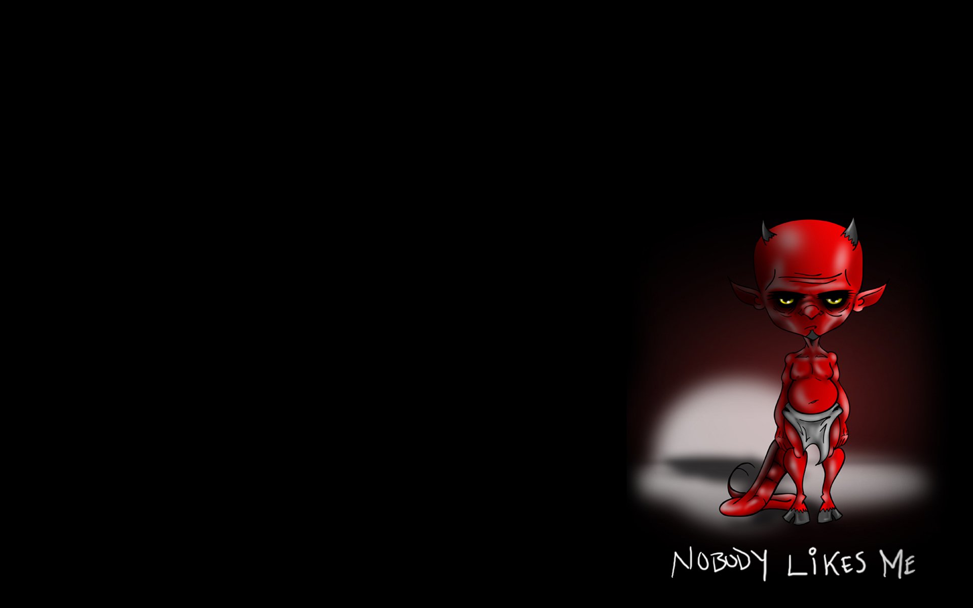 Download Dark Demon HD Wallpaper