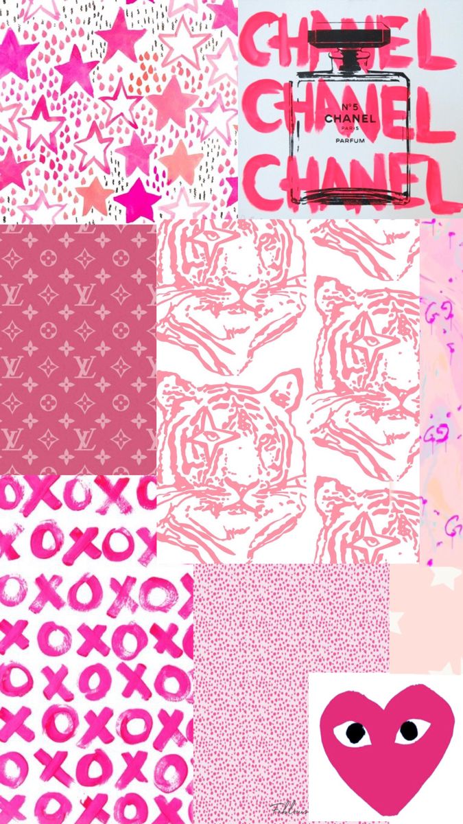 pink preppy wallpaper