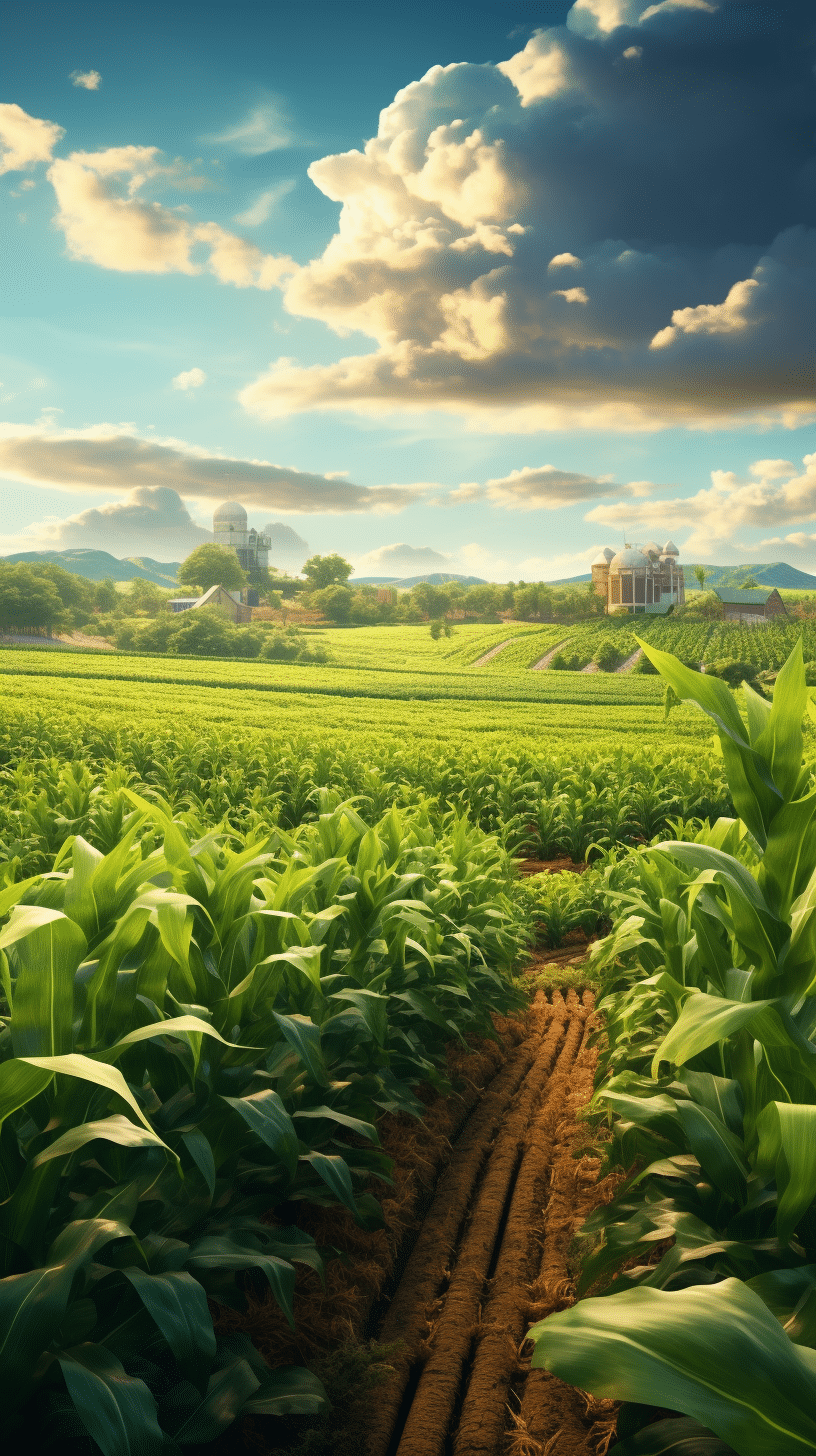 Aesthetic View Of Farm