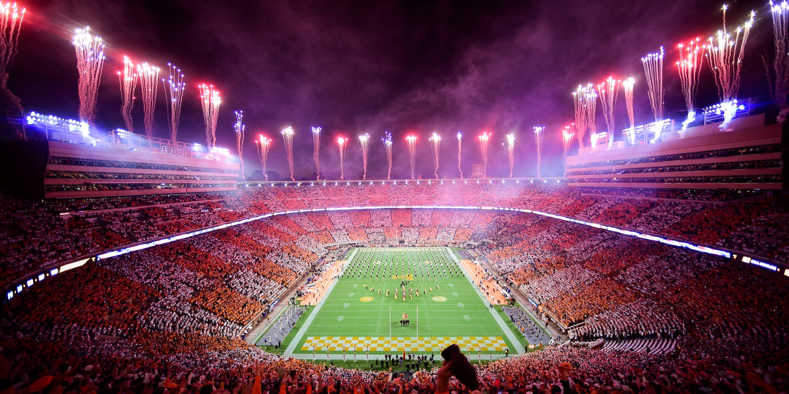 Neyland Stadium capacity will be 101