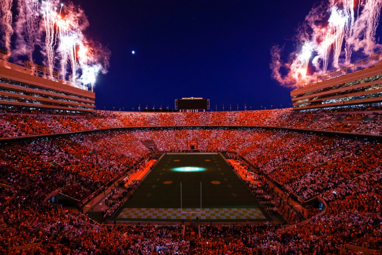 Neyland Stadium social deck