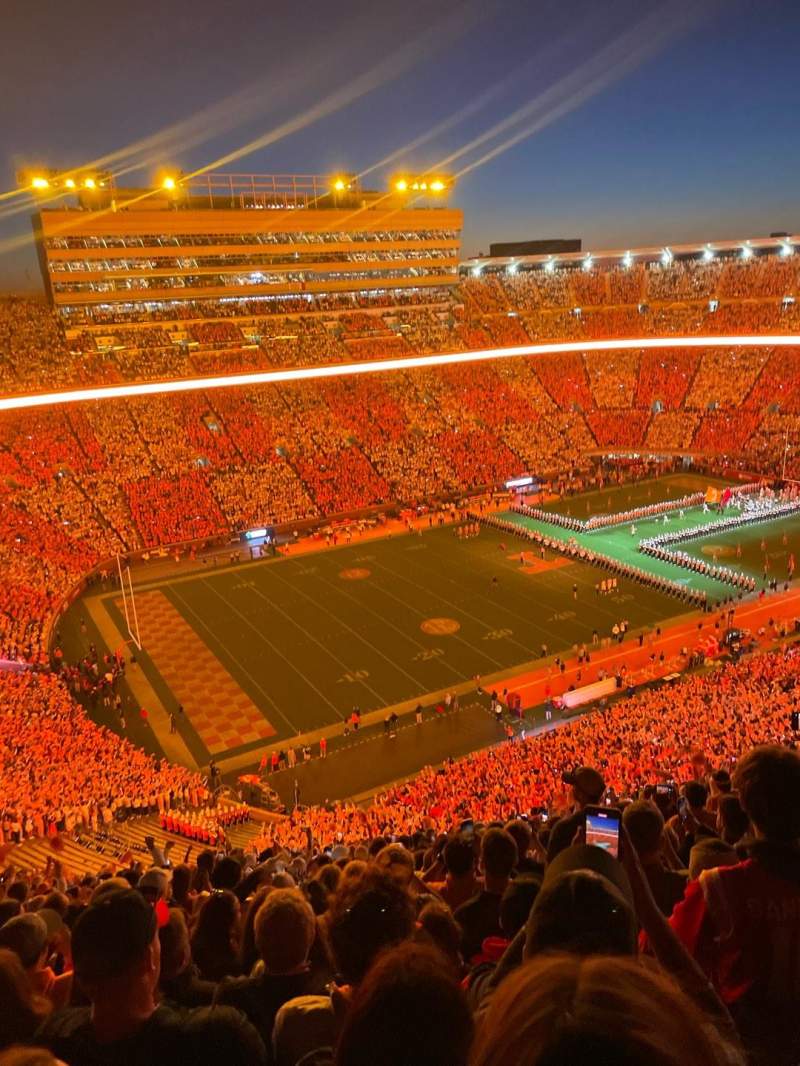 Football photo at Neyland Stadium