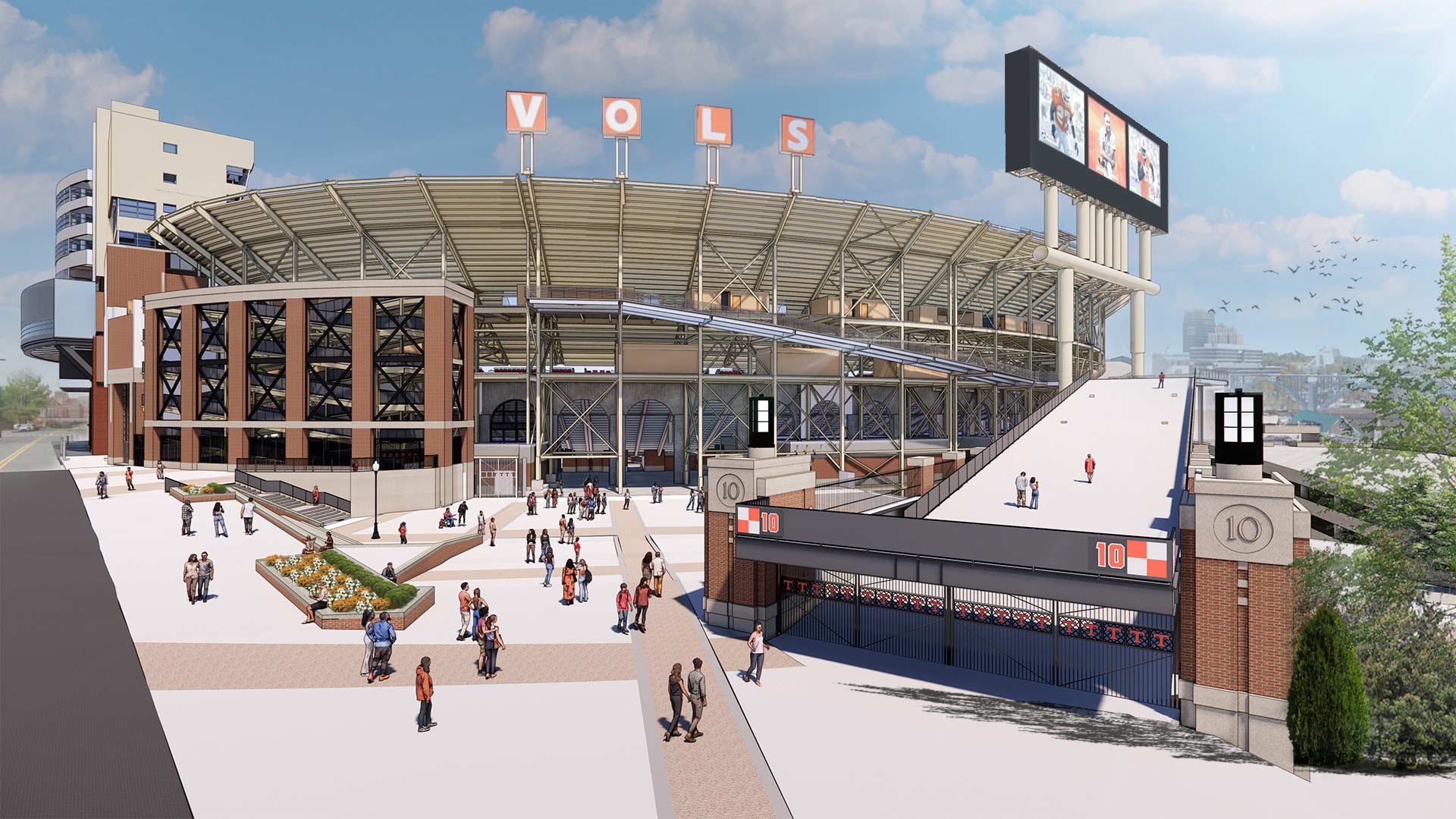 Neyland Stadium Renovation Renderings