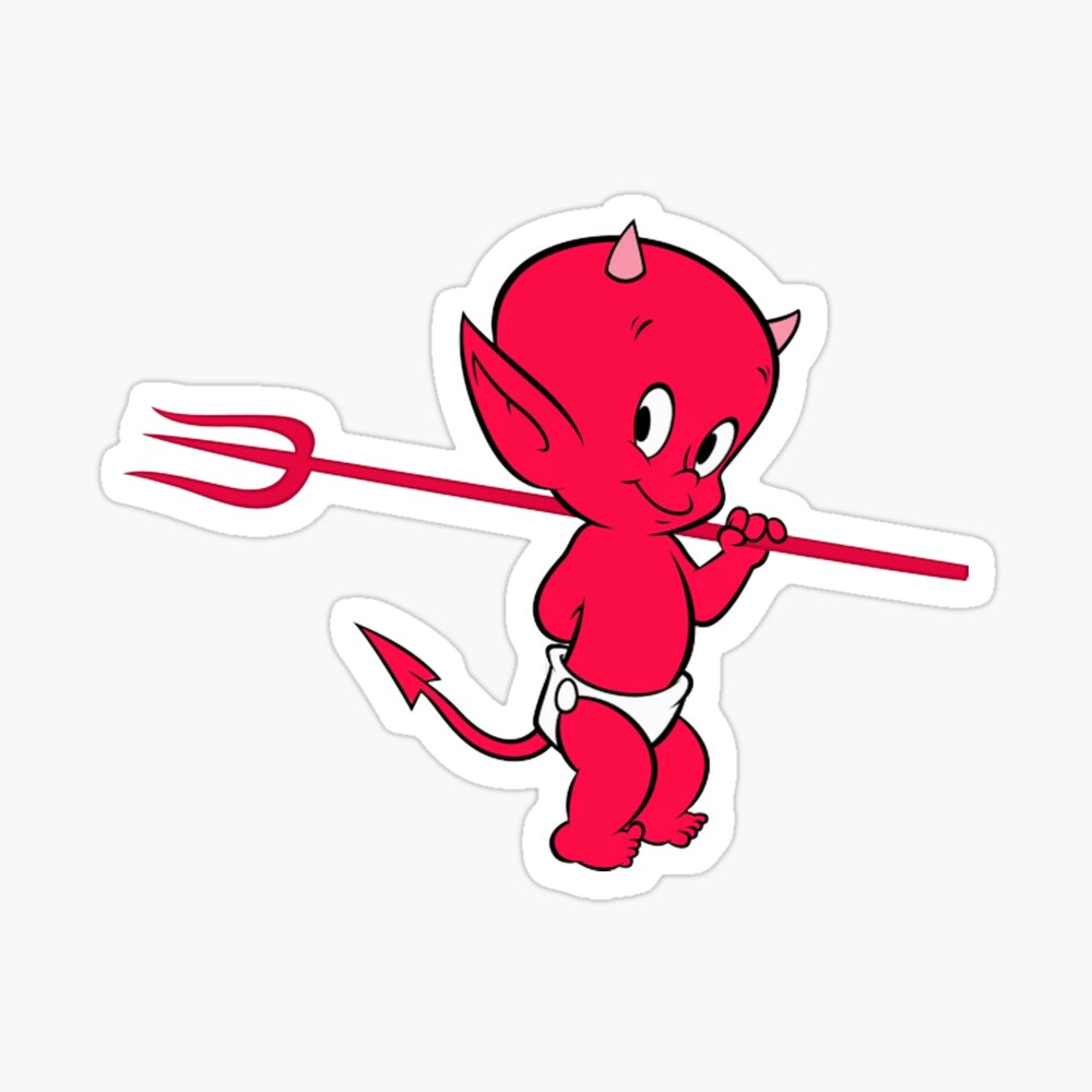 Baby Devil Art Board Print