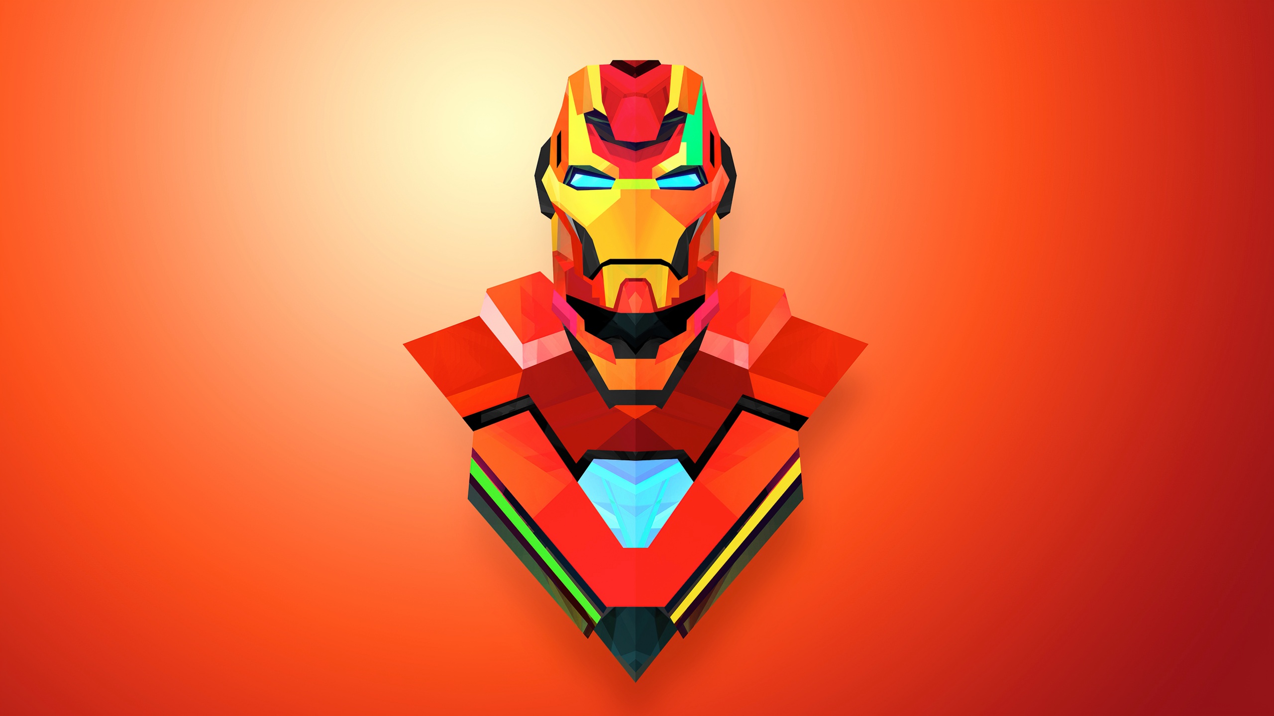 Iron Man Wallpaper 4K, Illustration