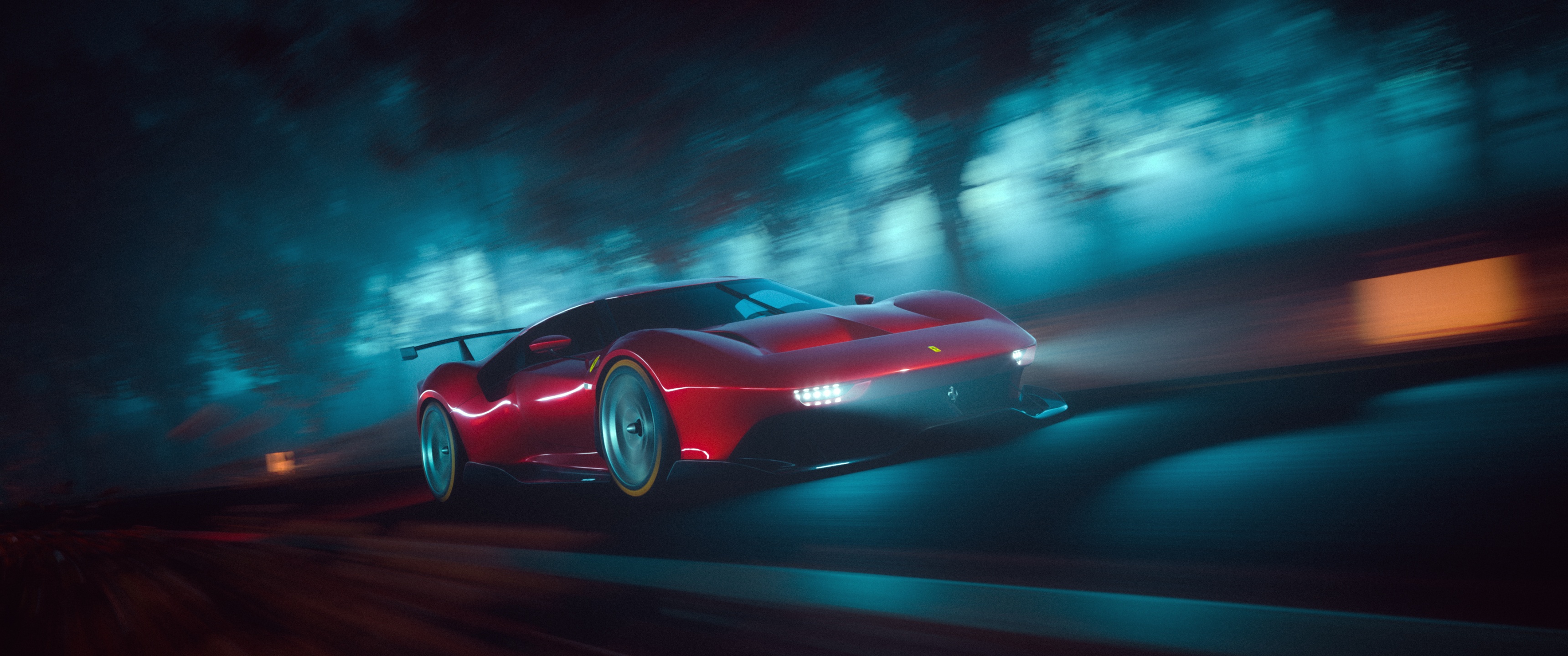 Ferrari P80C Wallpaper 4K, One off cars