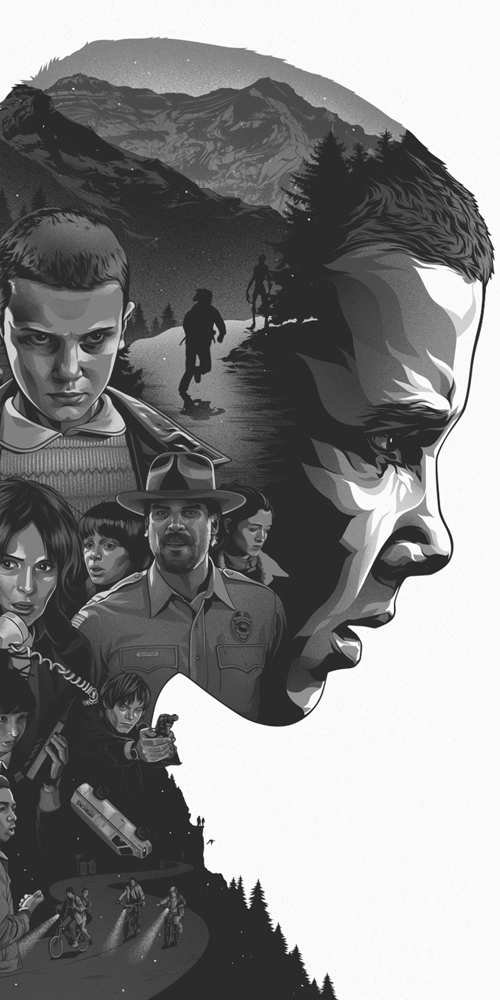 Stranger Things Phone Wallpaper