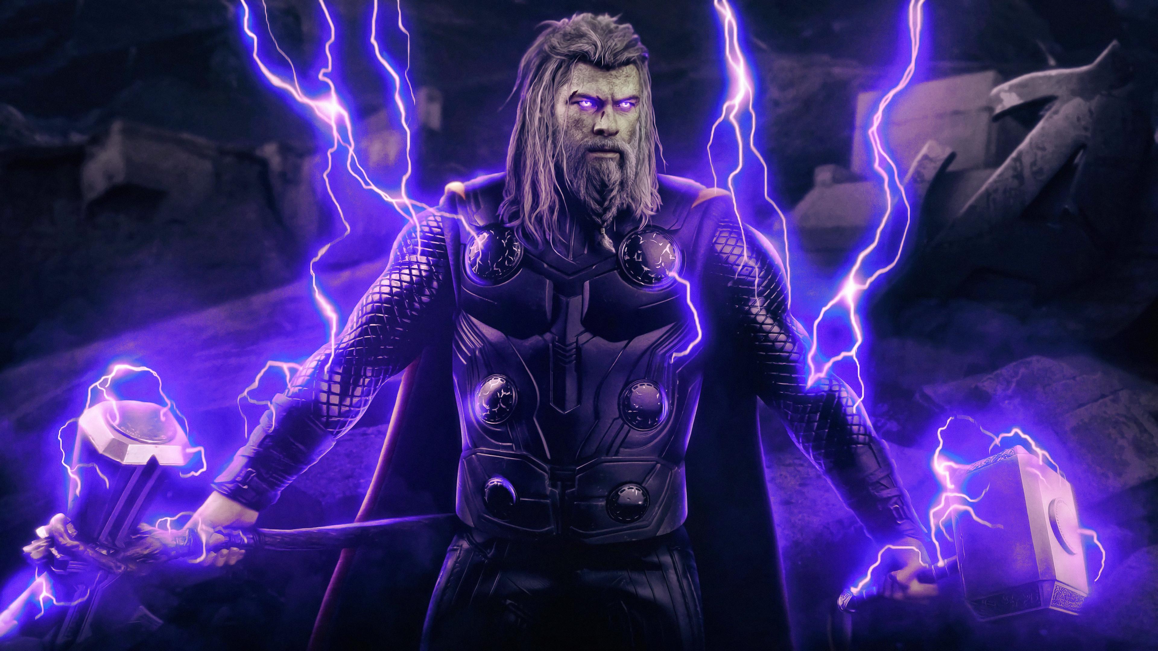 Lightning Purple Thor