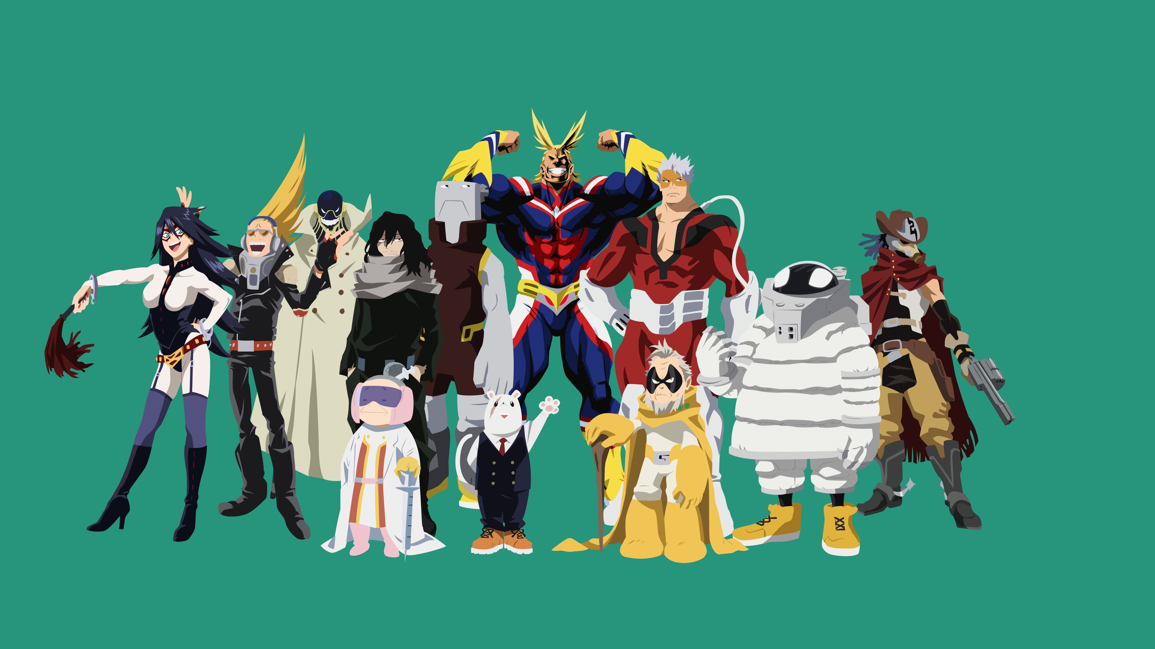Free Present Mic (Boku No Hero Academia) 4K Wallpaper & Desktop HD Background for PC