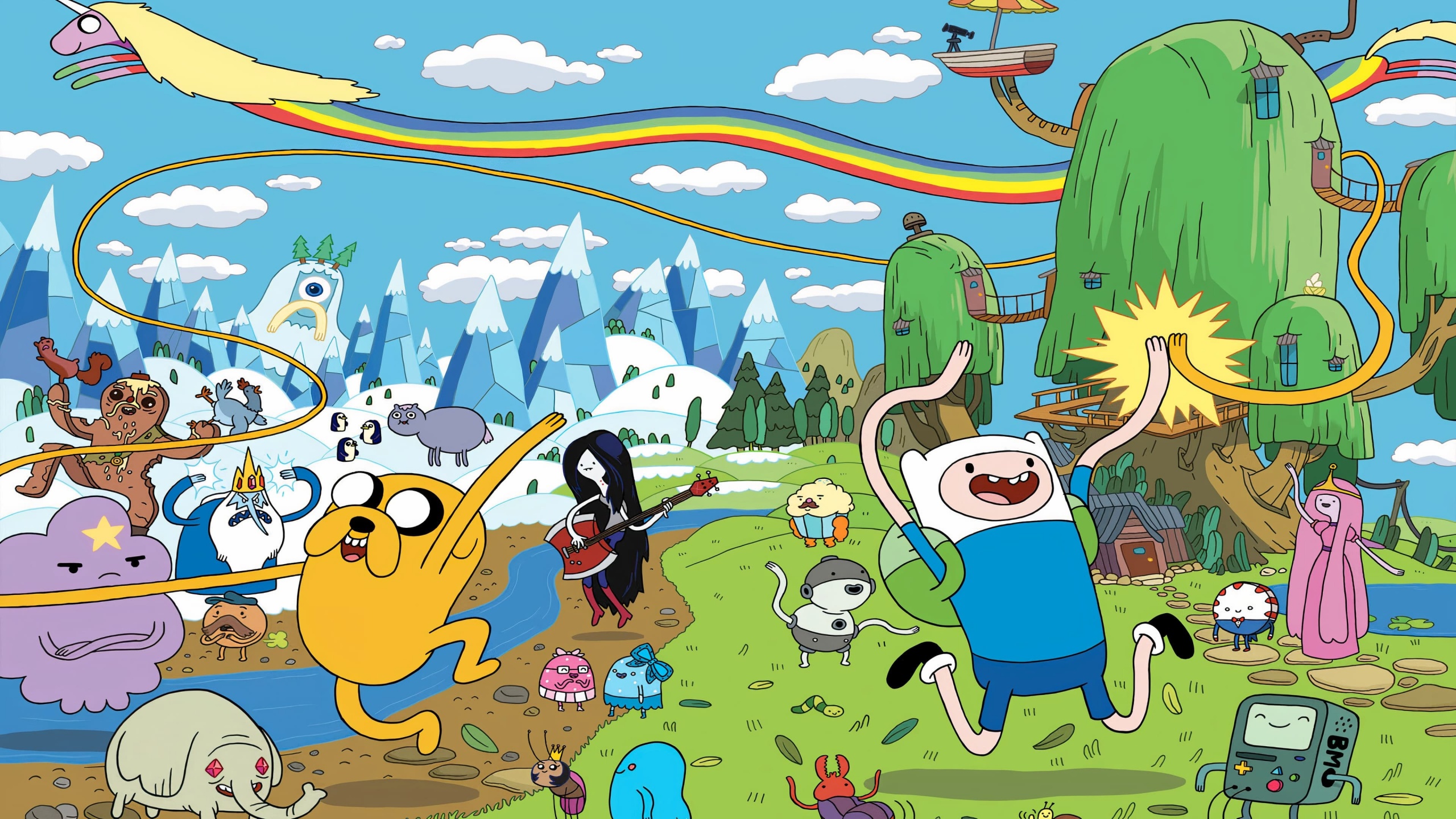 Adventure Time Wallpaper 4K, TV series