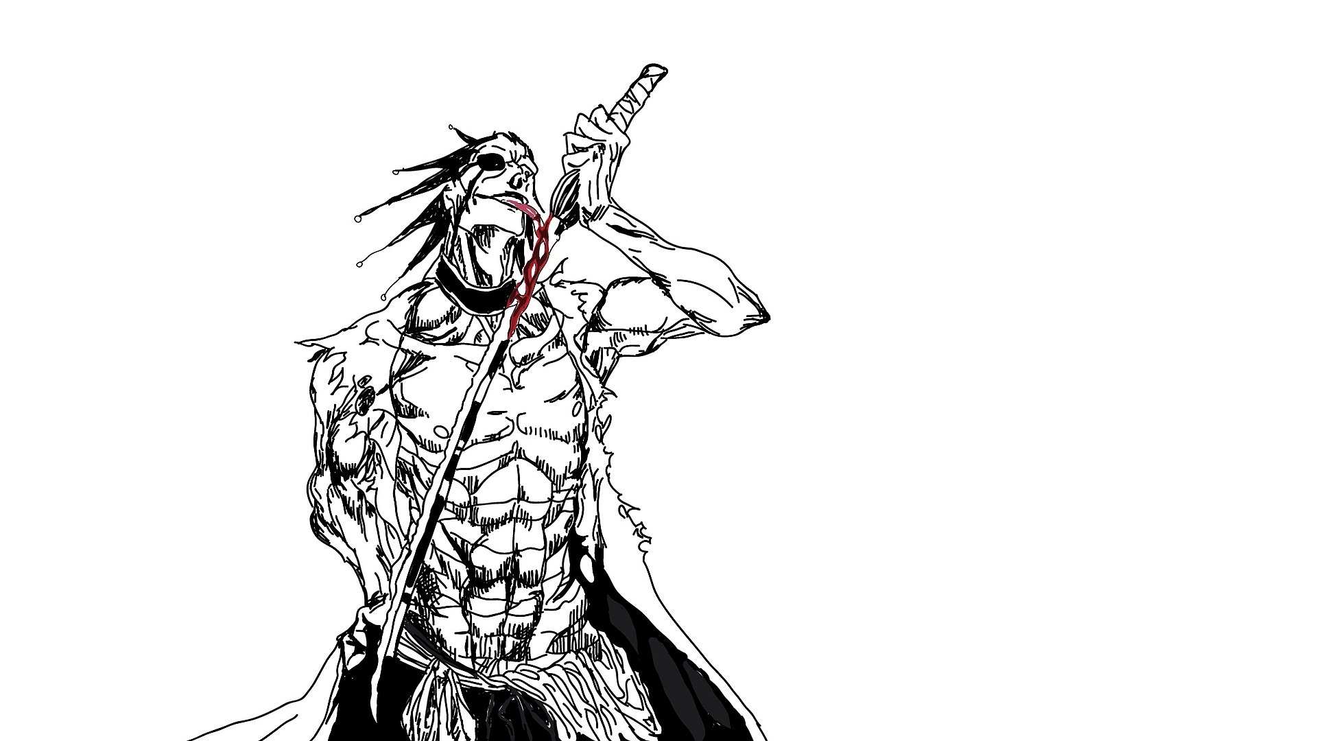 Kenpachi Zaraki. Bleach Anime HD Wallpaper Fury Unleashed