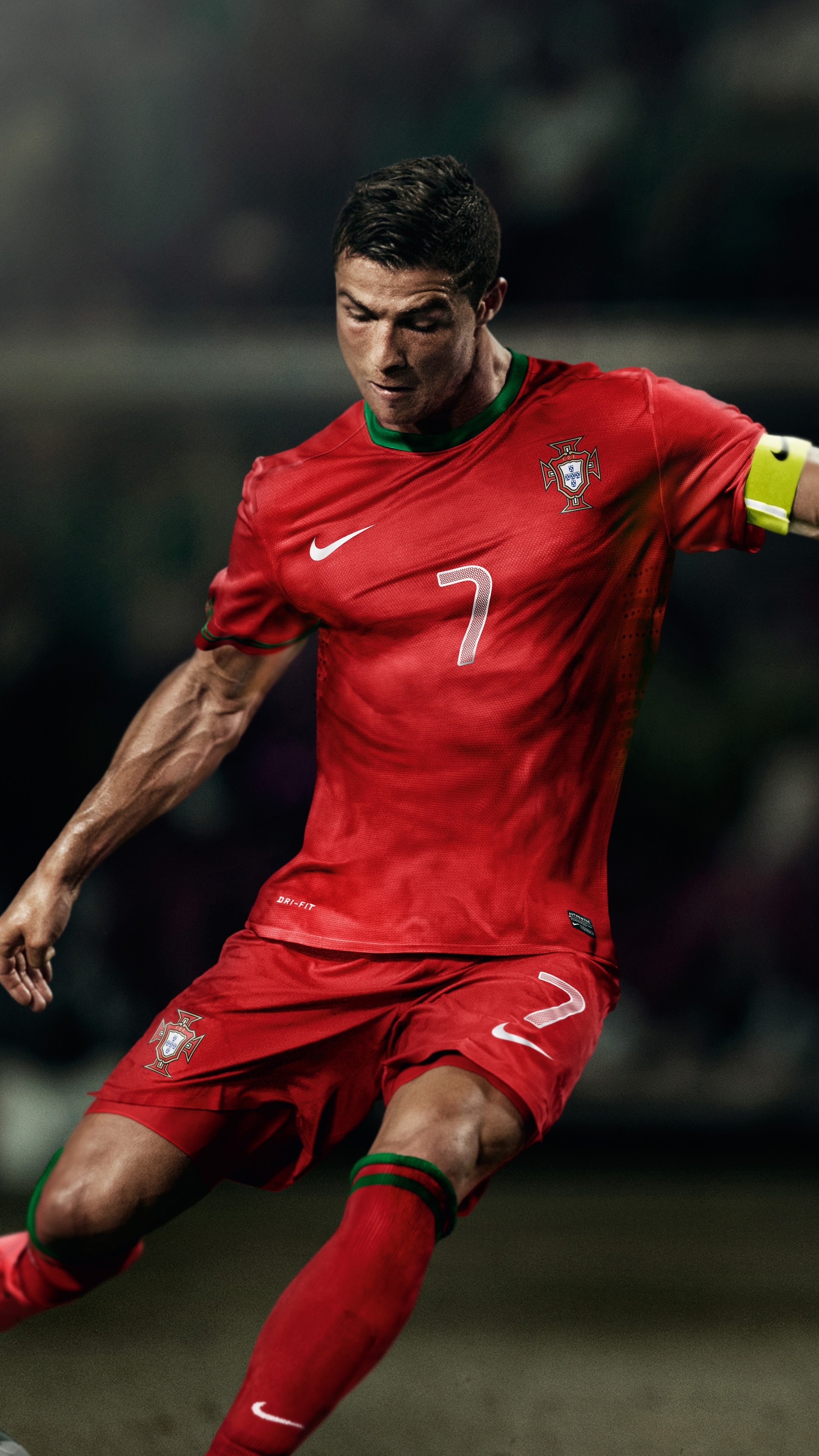 Cristiano Ronaldo Football 8K Wallpaper