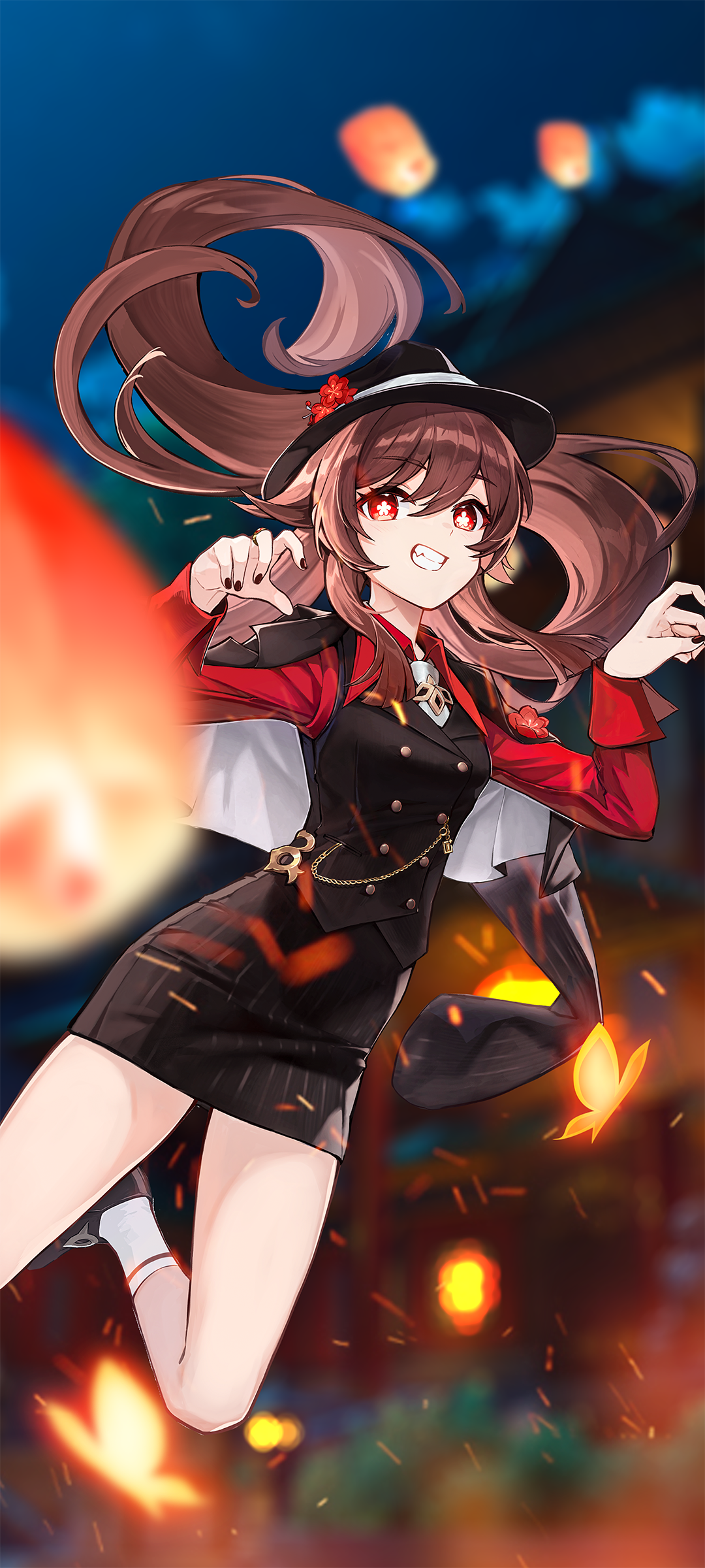 Saw OnePlus X Genshin Hu Tao Wallpaper Post Was For Android Only So Here's One For IPhone Users, R HuTao_Mains