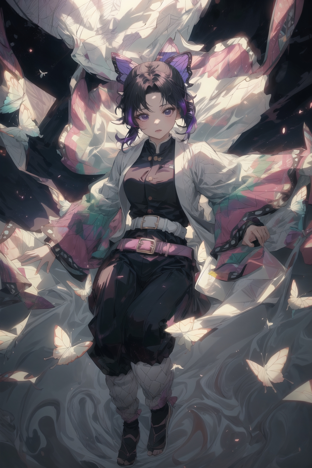 Demon Slayer 胡蝶しのぶ. image created