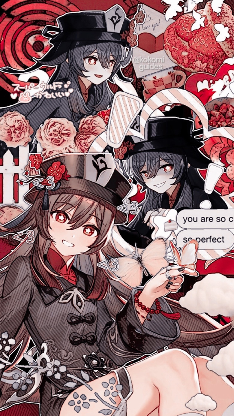 FREE Hu Tao Wallpaper's Ko Fi Shop