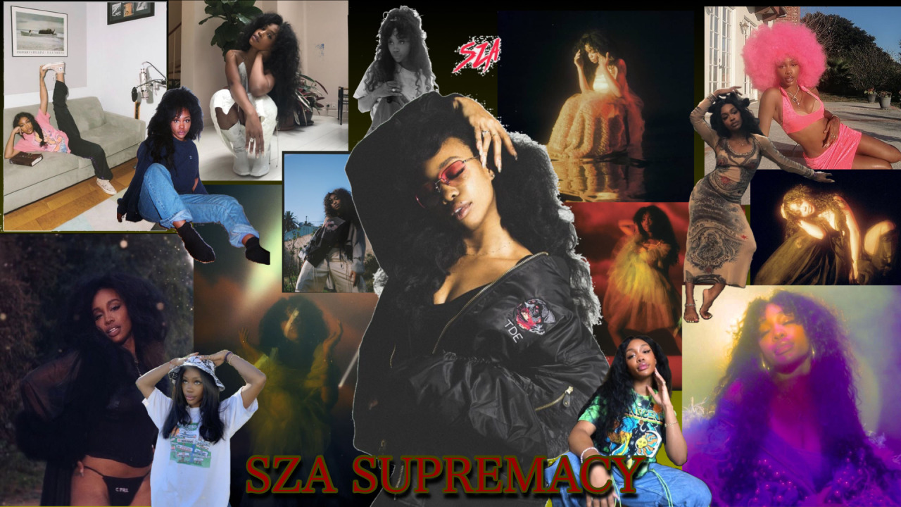 Rihanna and SZA laptop wallpaper