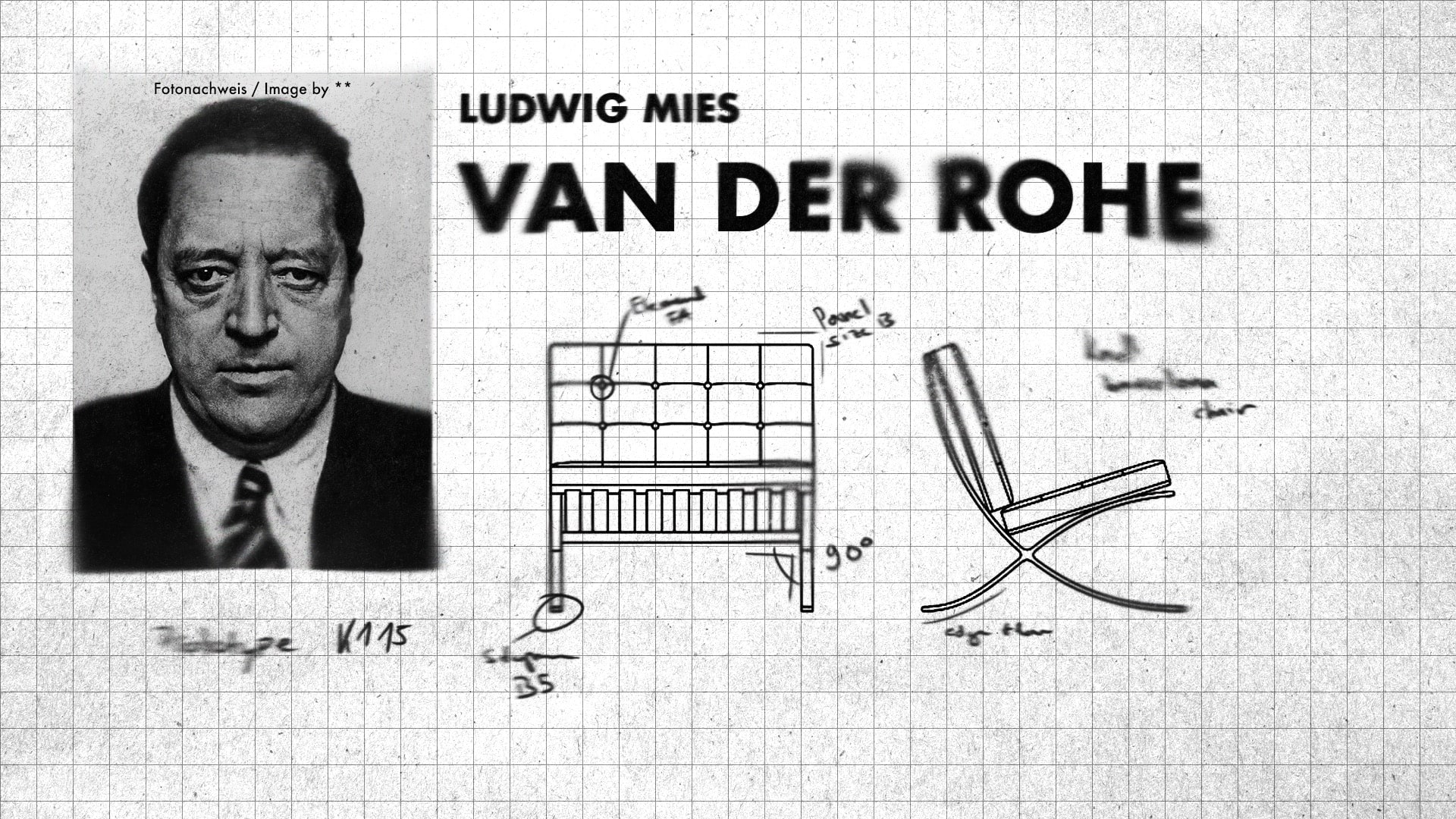 Ludwig Mies van der Rohe furniture