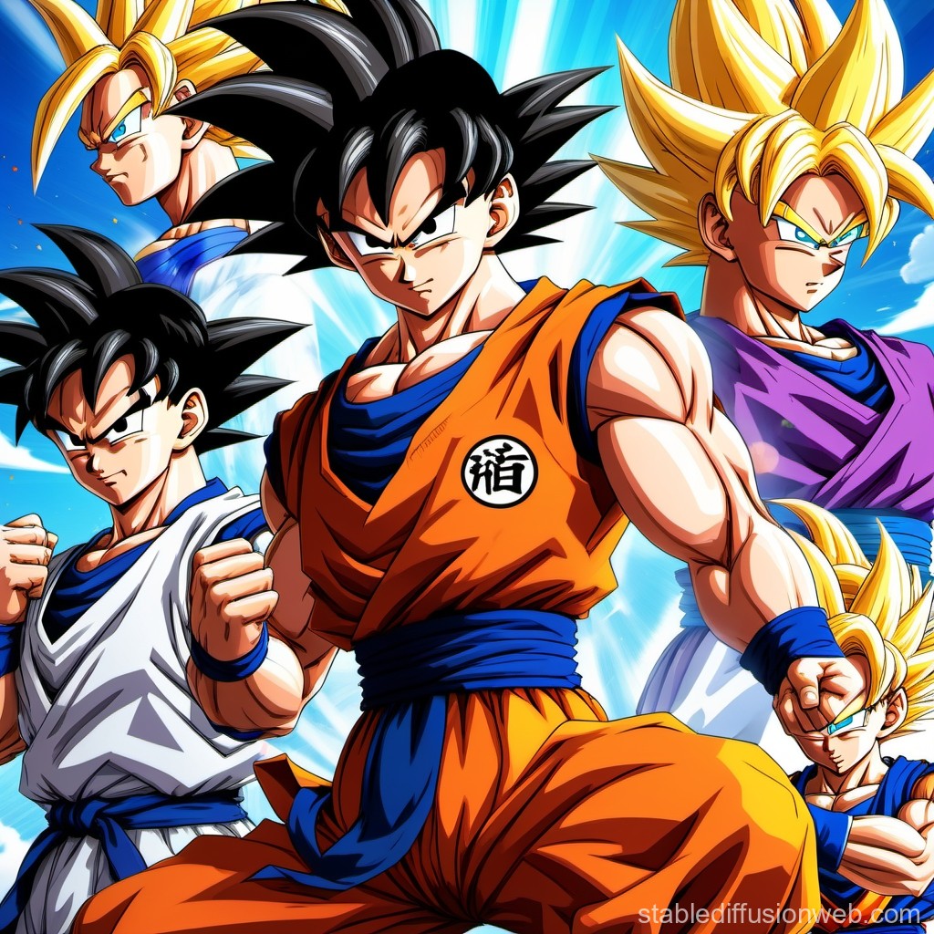 dame una foto de los guerreros z dragon