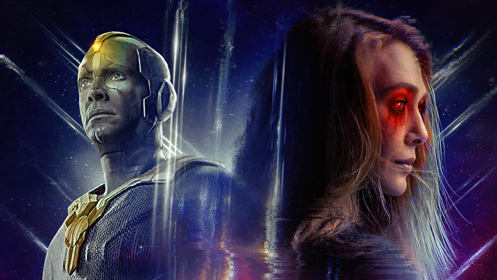 Vision (Marvel Comics), Scarlet Witch