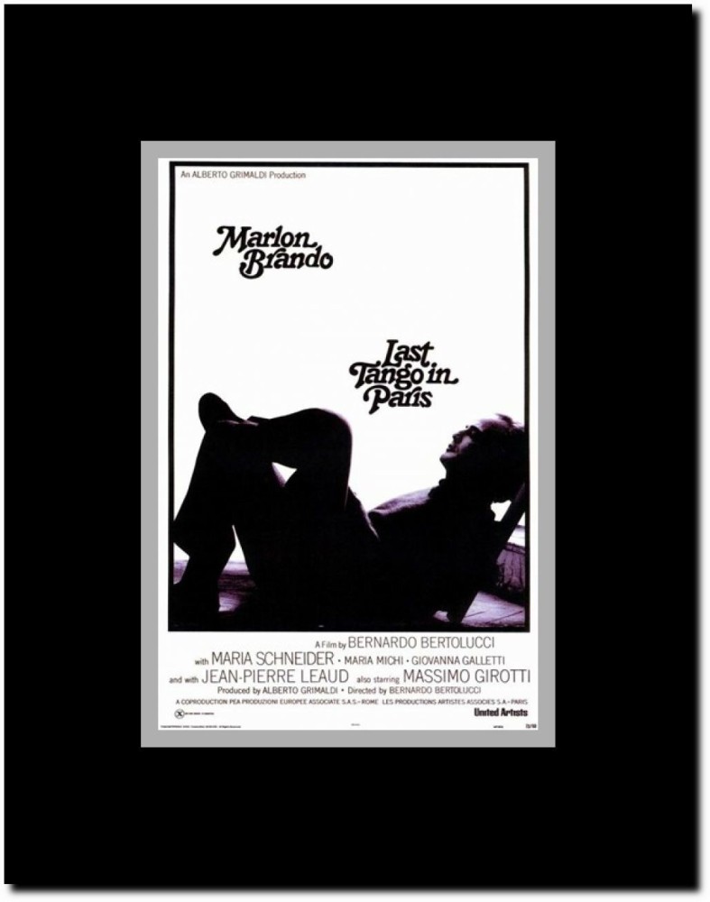 Last Tango in Paris Framed Paper Print