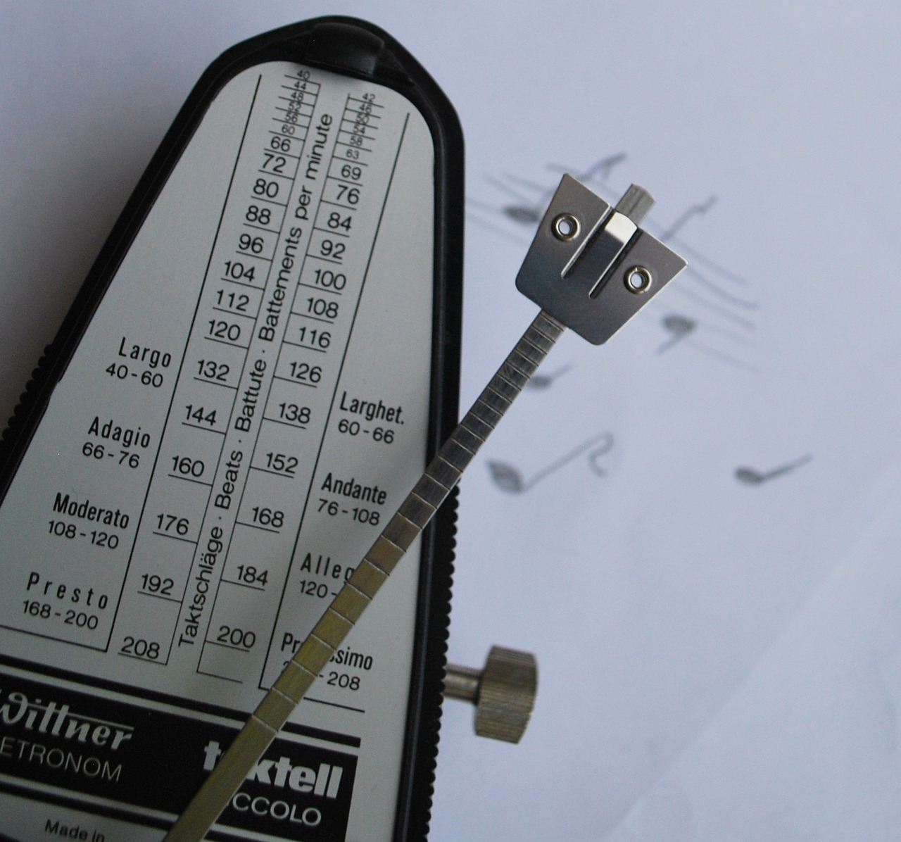 Metronome Music Black