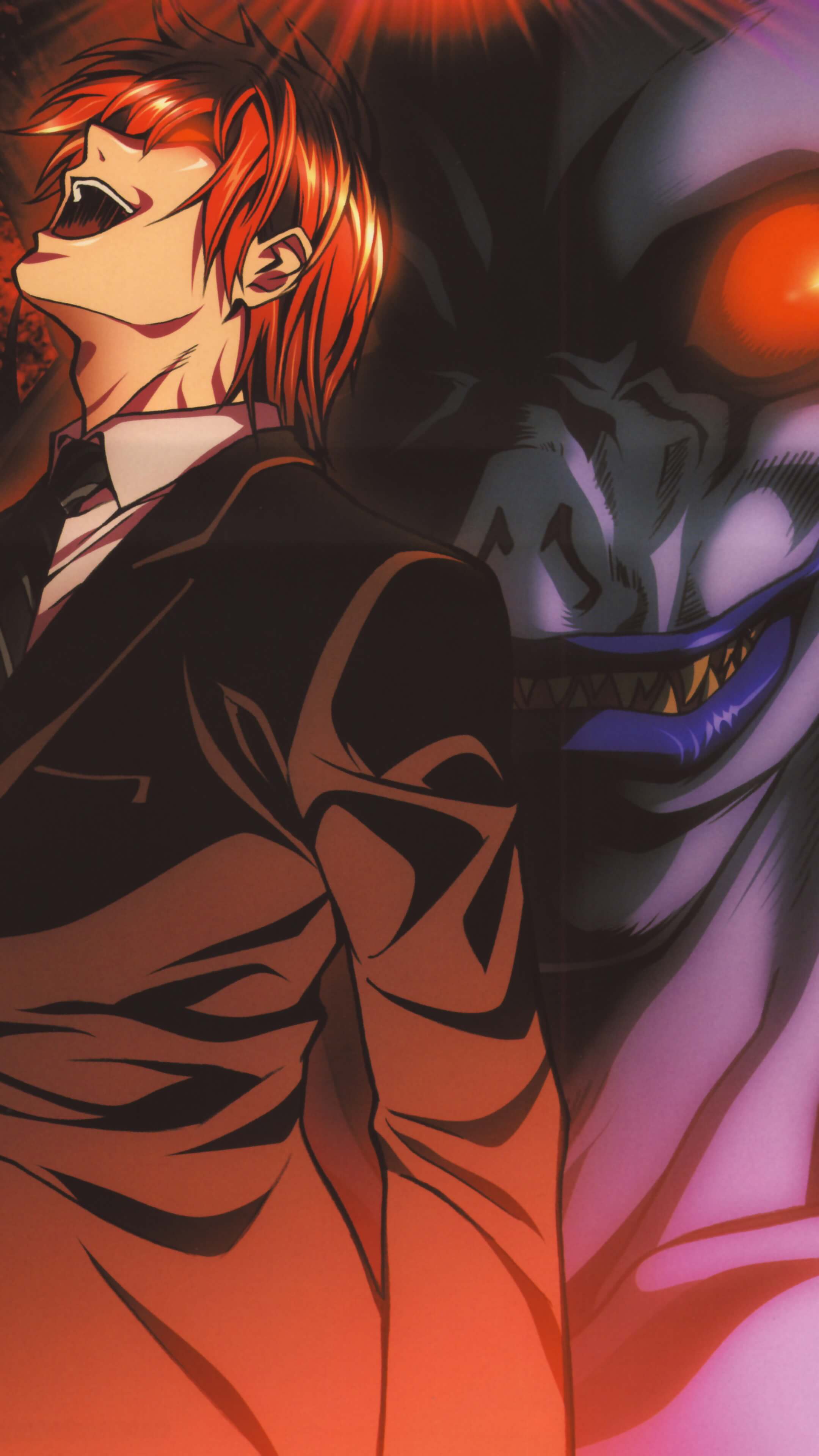 Death Note Light Yagami Ryuk 2160×3840