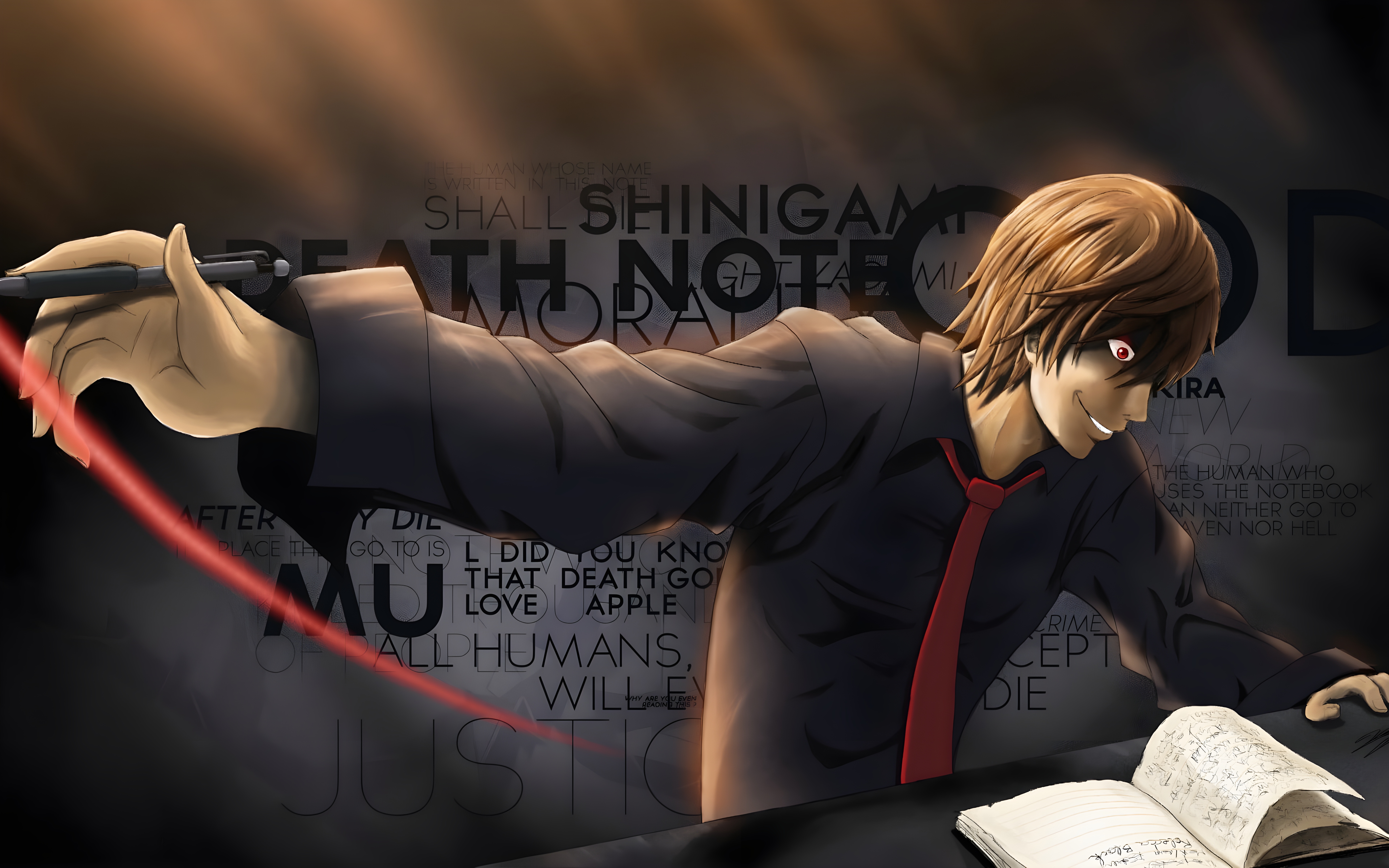 Wallpaper, HD Death Note Background