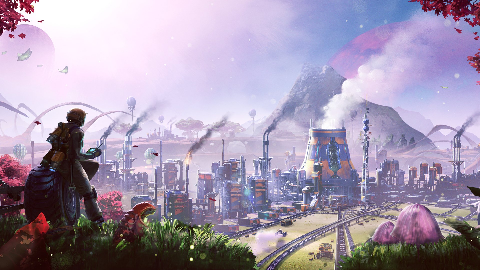 Satisfactory Game HD Wallpaper
